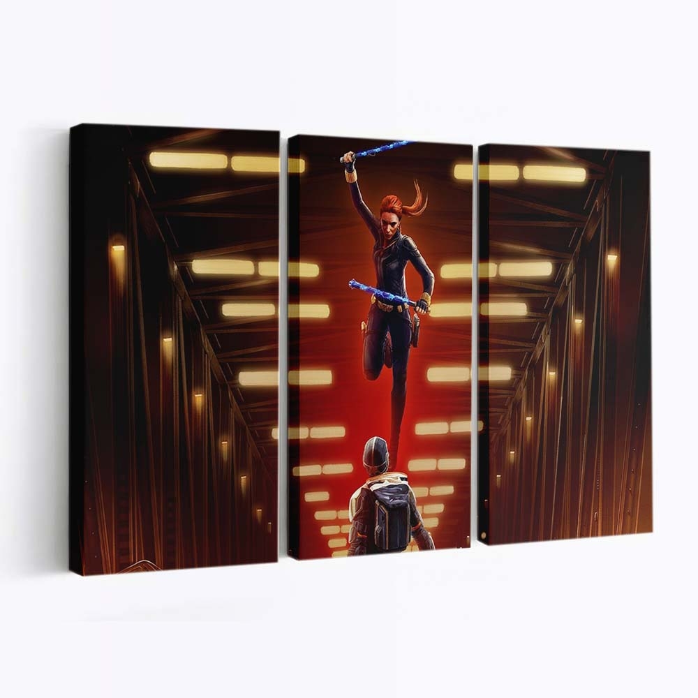 Black Widow International Textless Leinwandbild Marvel Wandbild