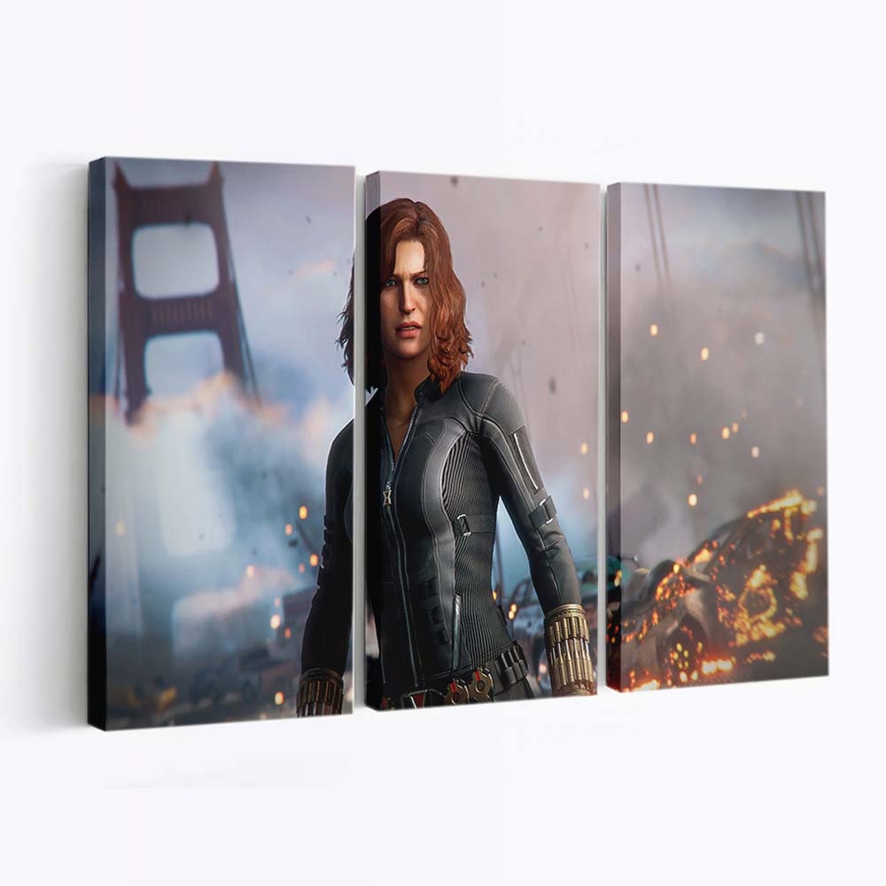 Black Widow Marvels Avengers Leinwandbild Marvel Wandbild