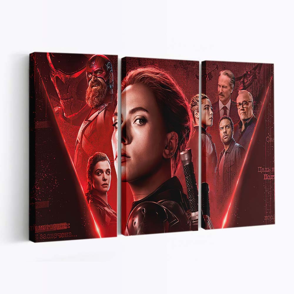 Black Widow Scarlet Witch Leinwandbild Marvel Wandbild