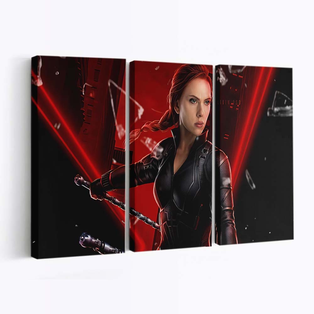 Black Widow Scarlett Leinwandbild Marvel Wandbild 2