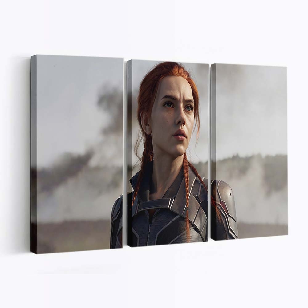 Scarlett Johanson Black Widow Cgi Leinwandbild Marvel Wandbild