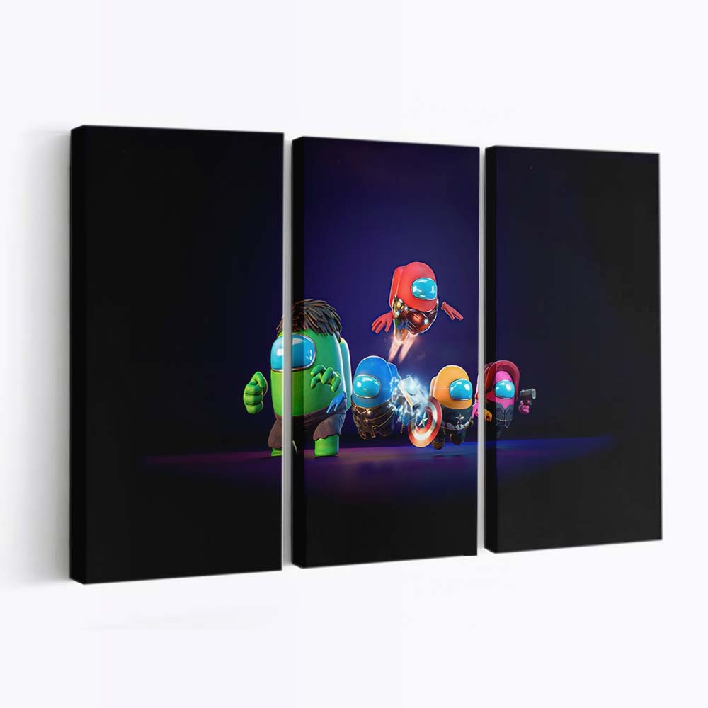 Superheroes Among Us Leinwandbild Marvel Wandbild