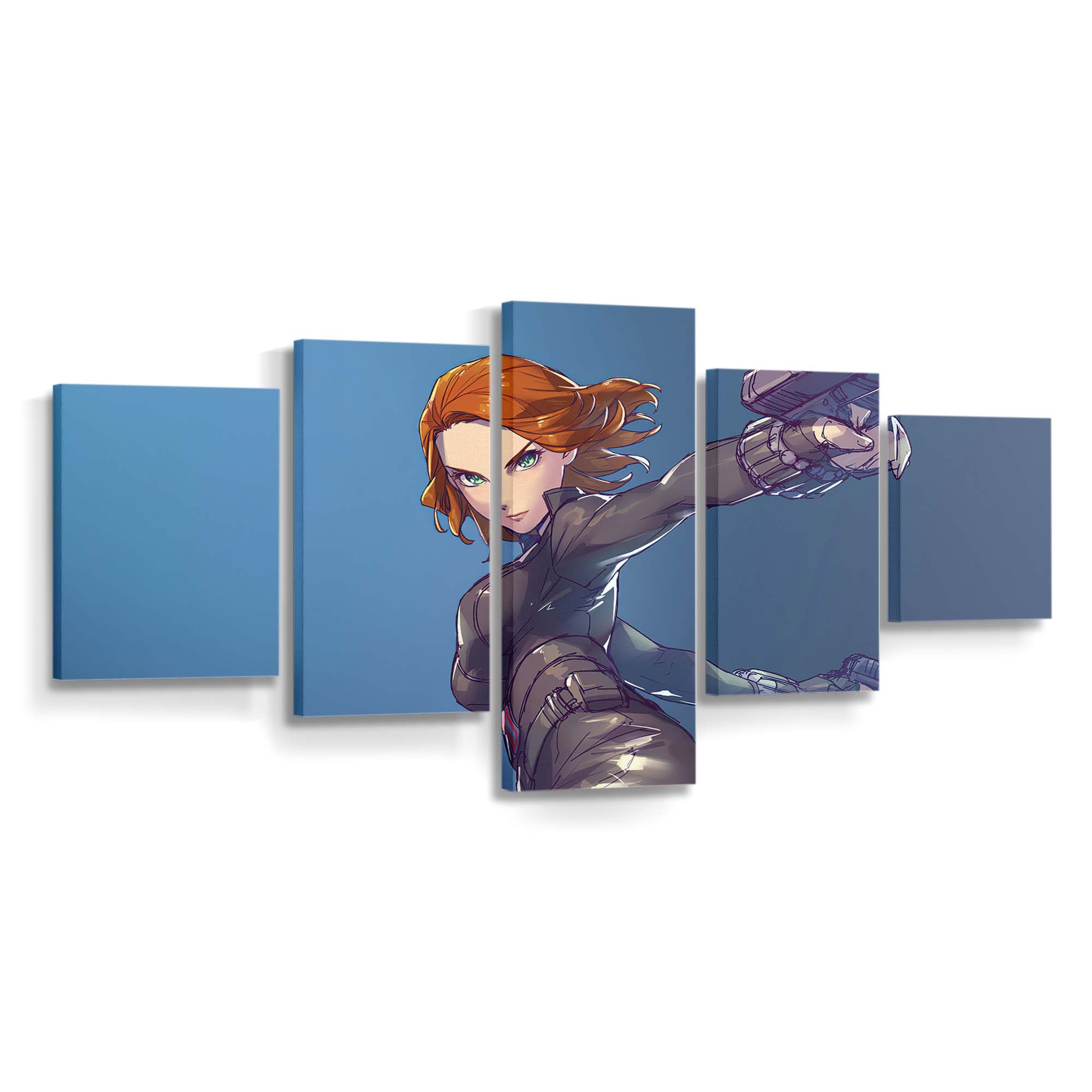 2020 Black Widow Artwork Leinwandbild Marvel Wandbild 