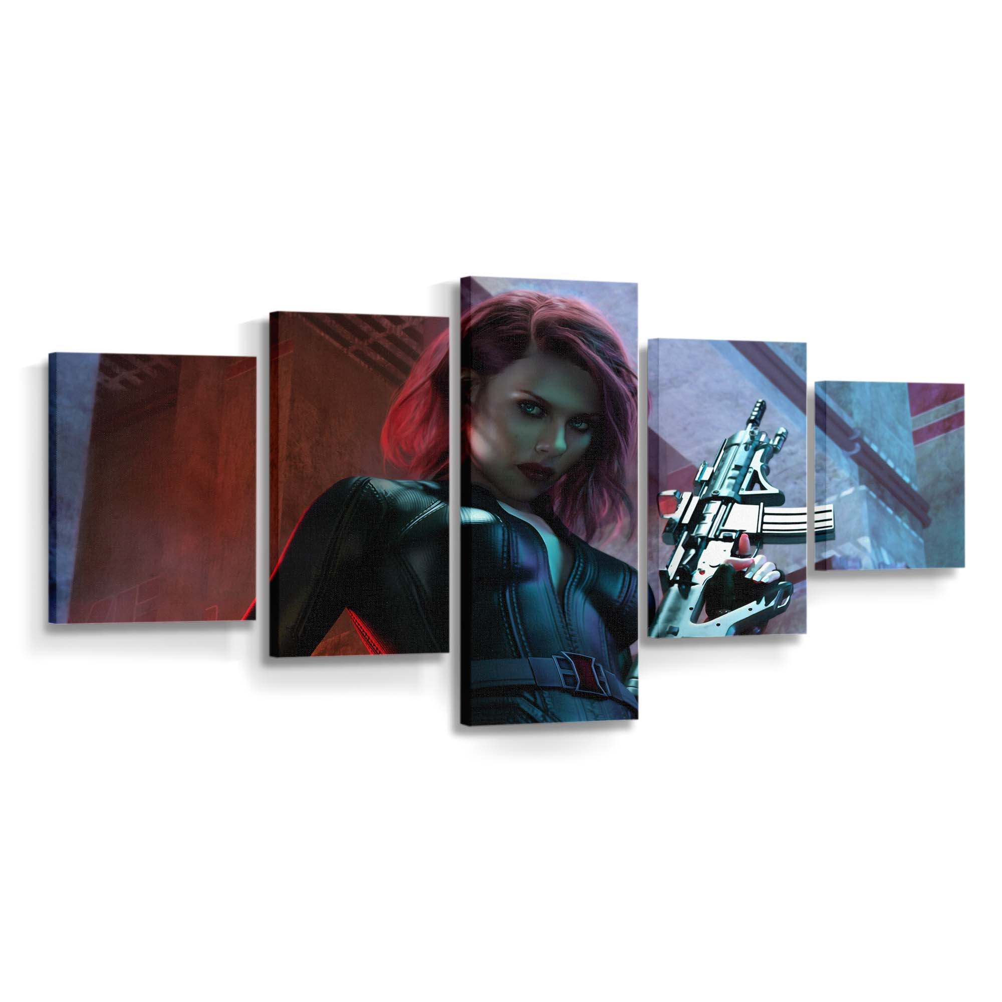 Black Widow Leinwandbild Marvel Wandbild 
