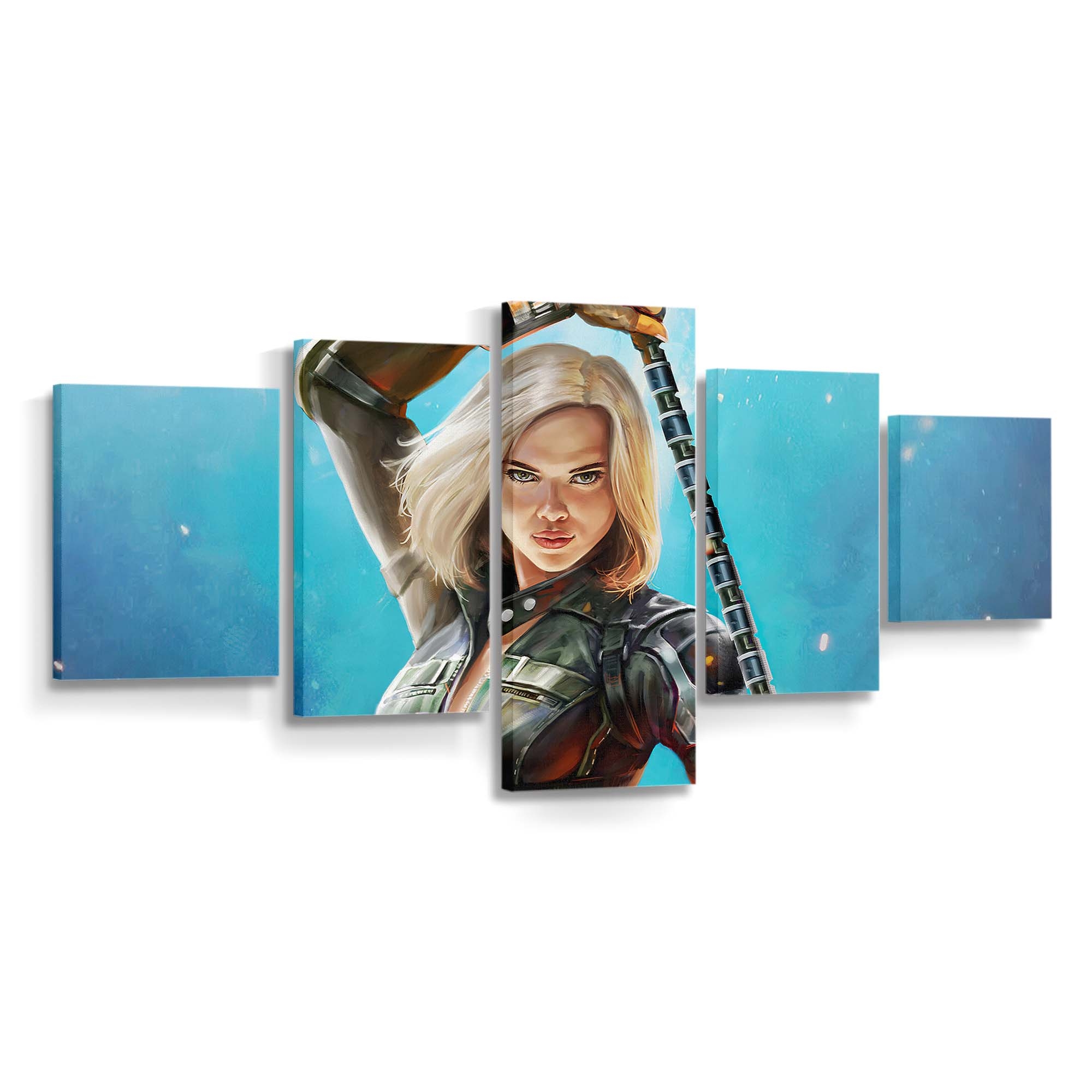 Black Widow 2020Artwork Leinwandbild Marvel Wandbild 