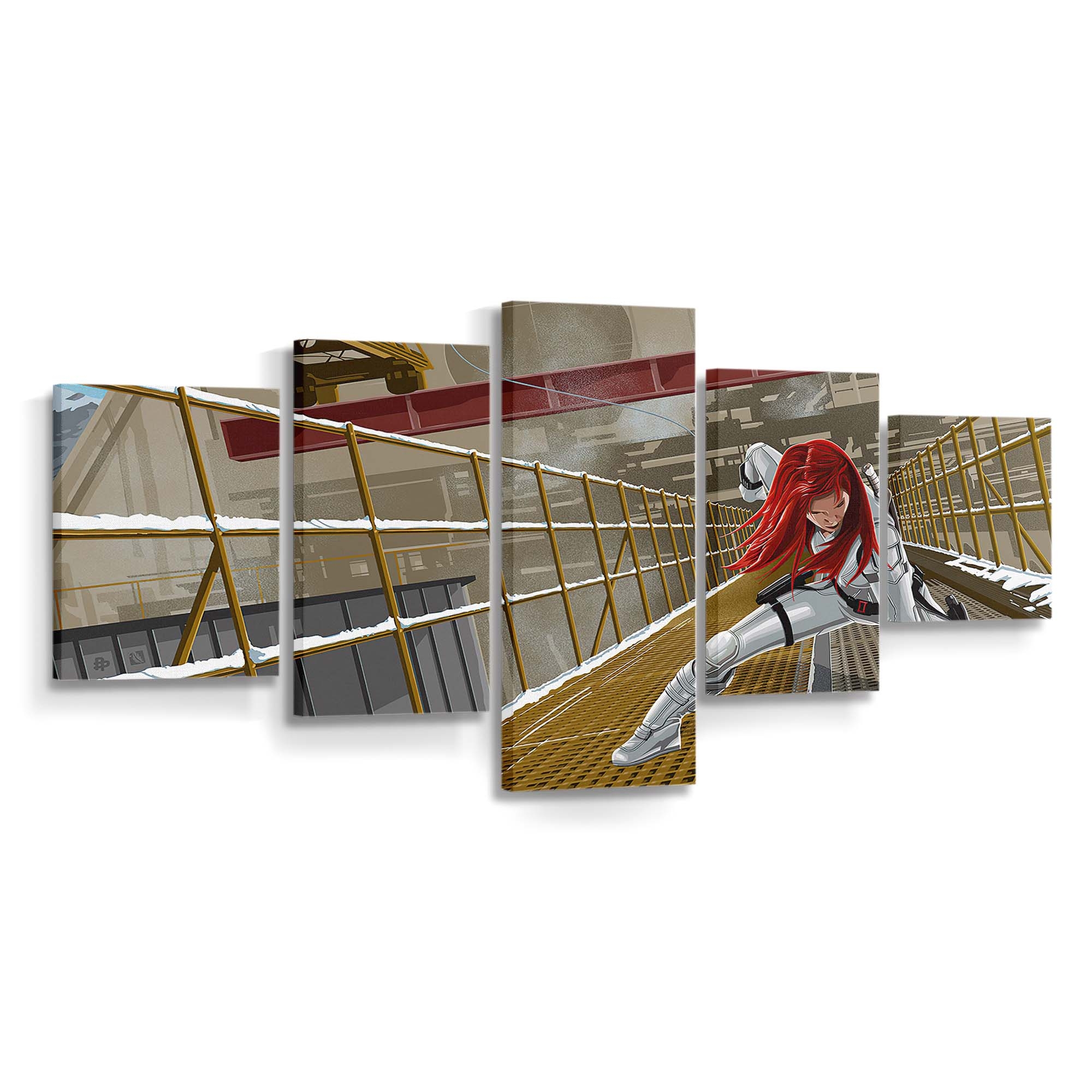 Black Widow 202 Movie Leinwandbild Marvel Wandbild 