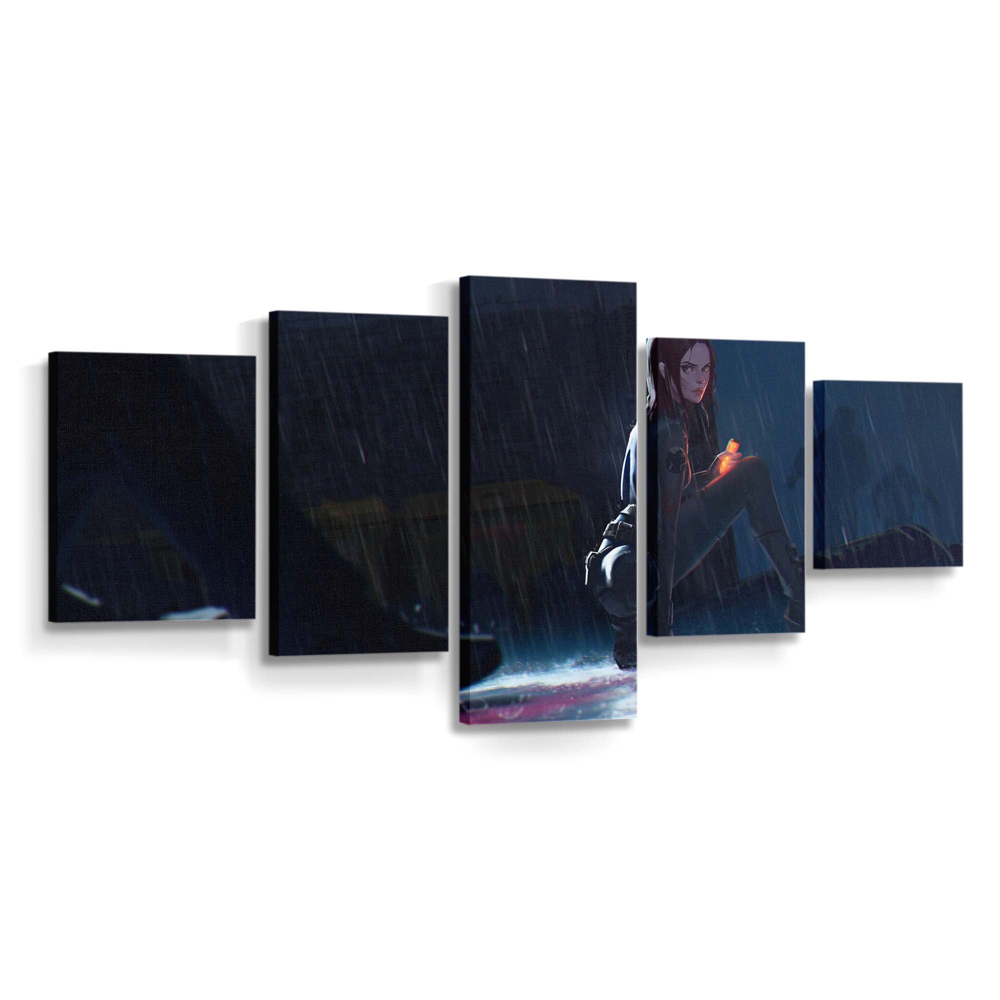 Black Widow Artwork Leinwandbild Marvel Wandbild 