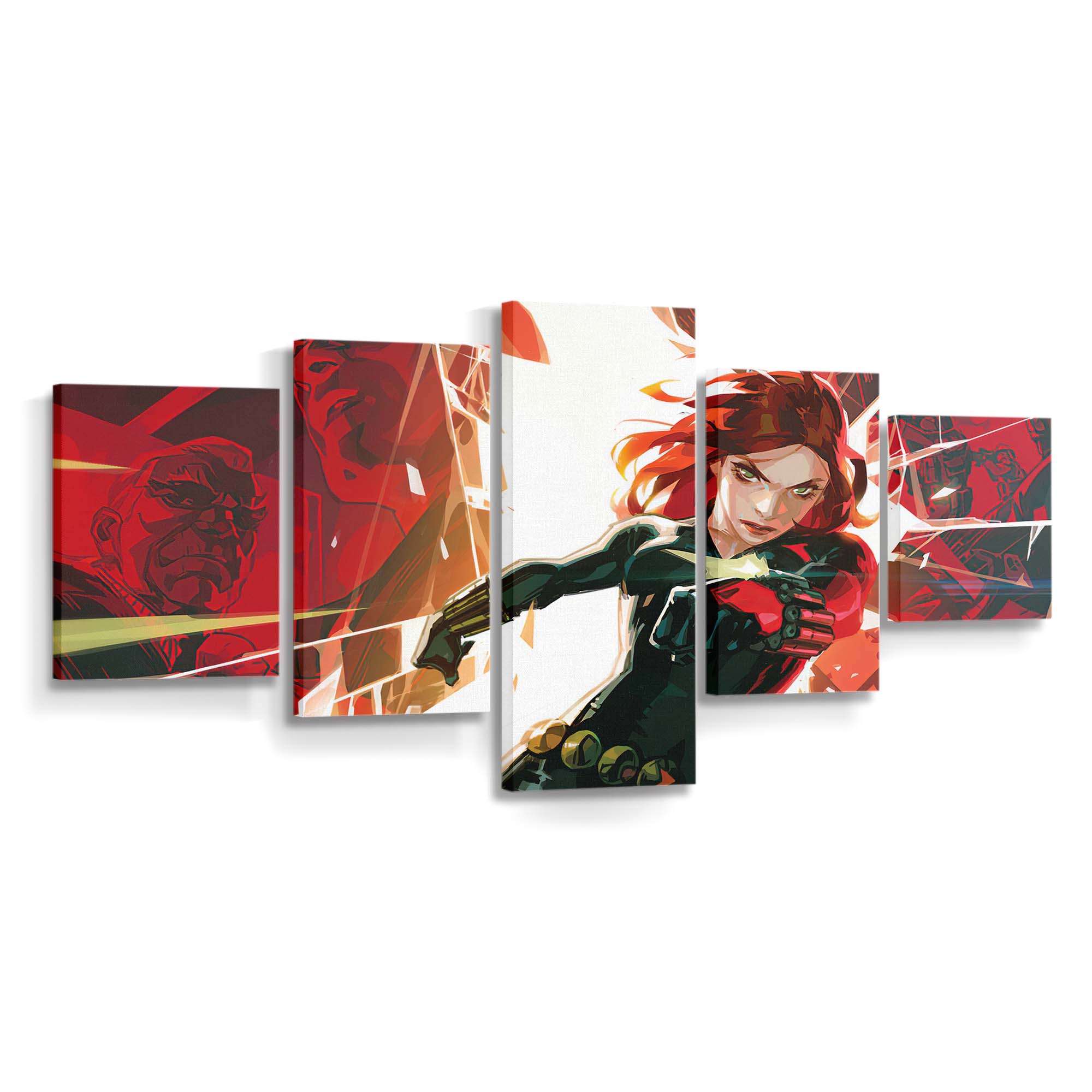 Black Widow Artwork Leinwandbild Marvel Wandbild 2