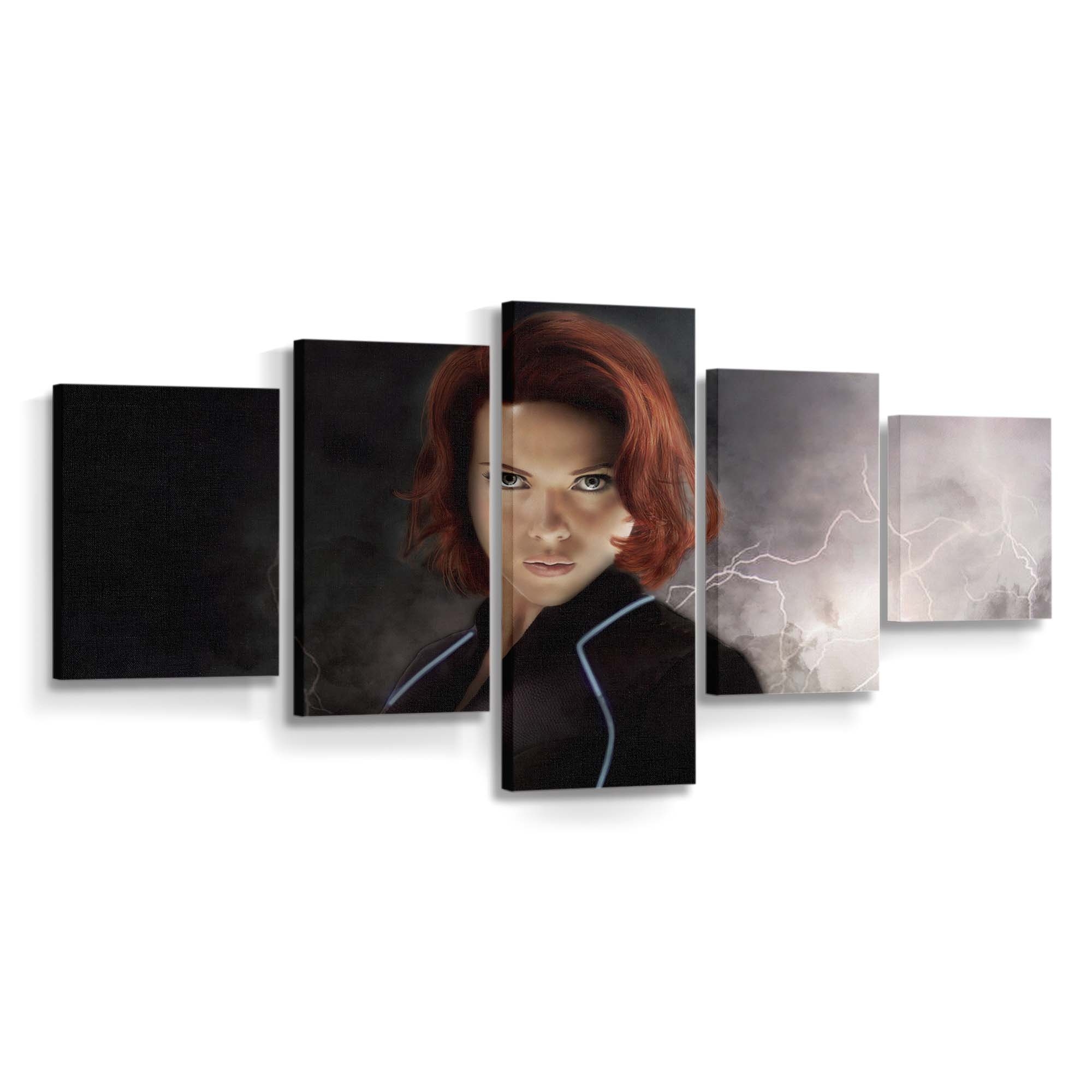 Black Widow Art Leinwandbild Marvel Wandbild 2
