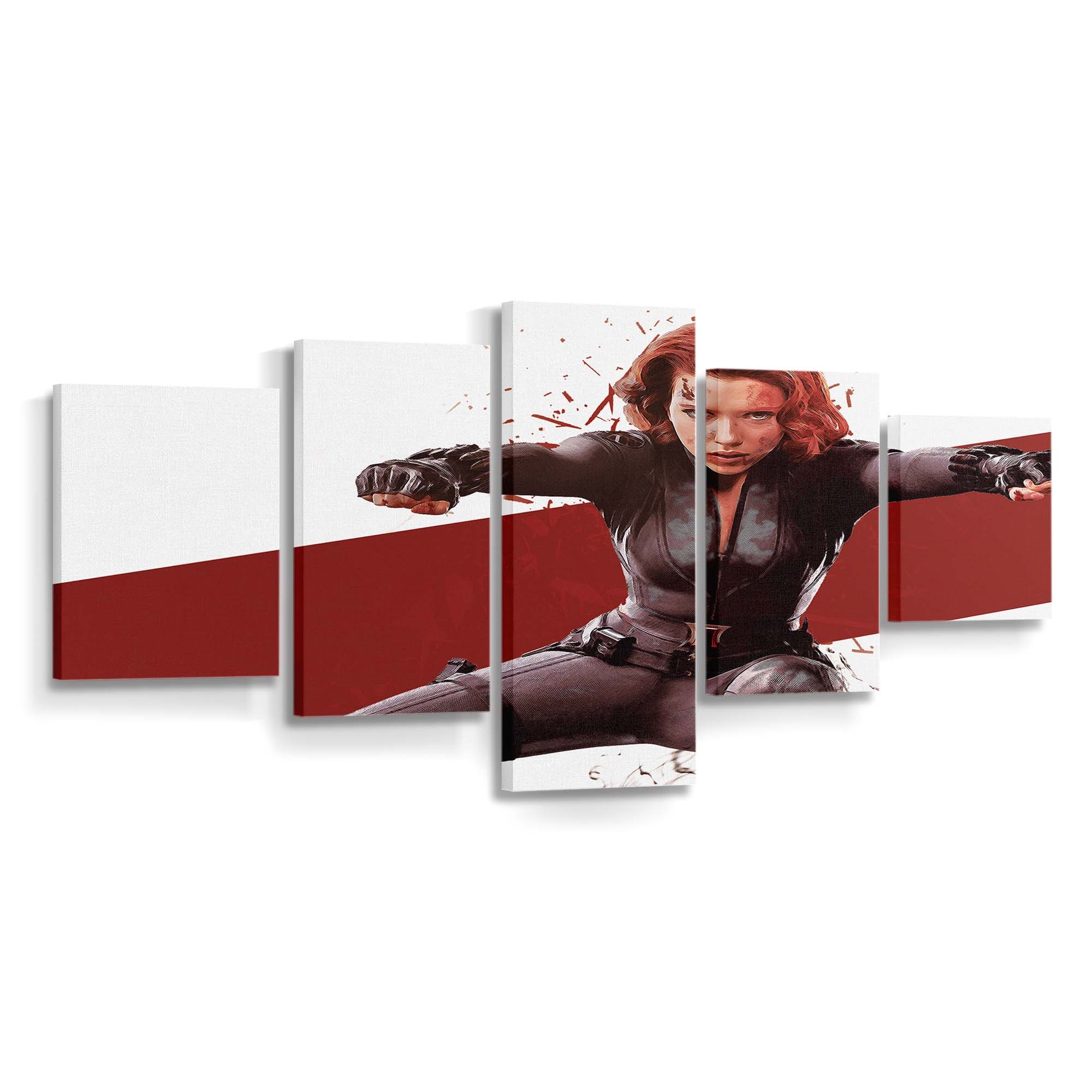 Black Widow Art Leinwandbild Marvel Wandbild 3