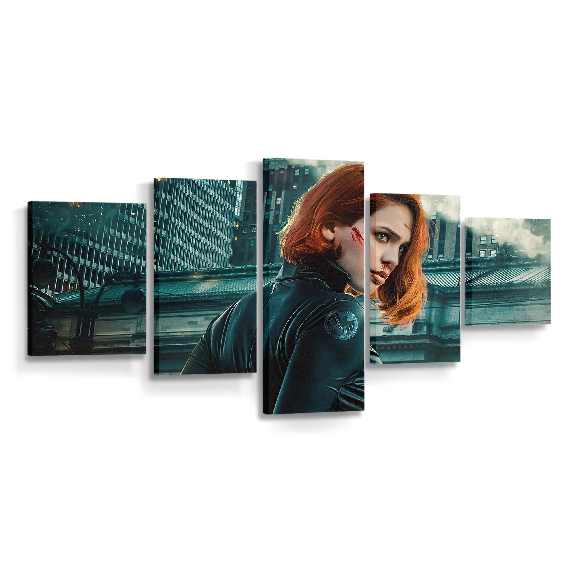 Black Widow Avengers Cosplay Leinwandbild Marvel Wandbild 