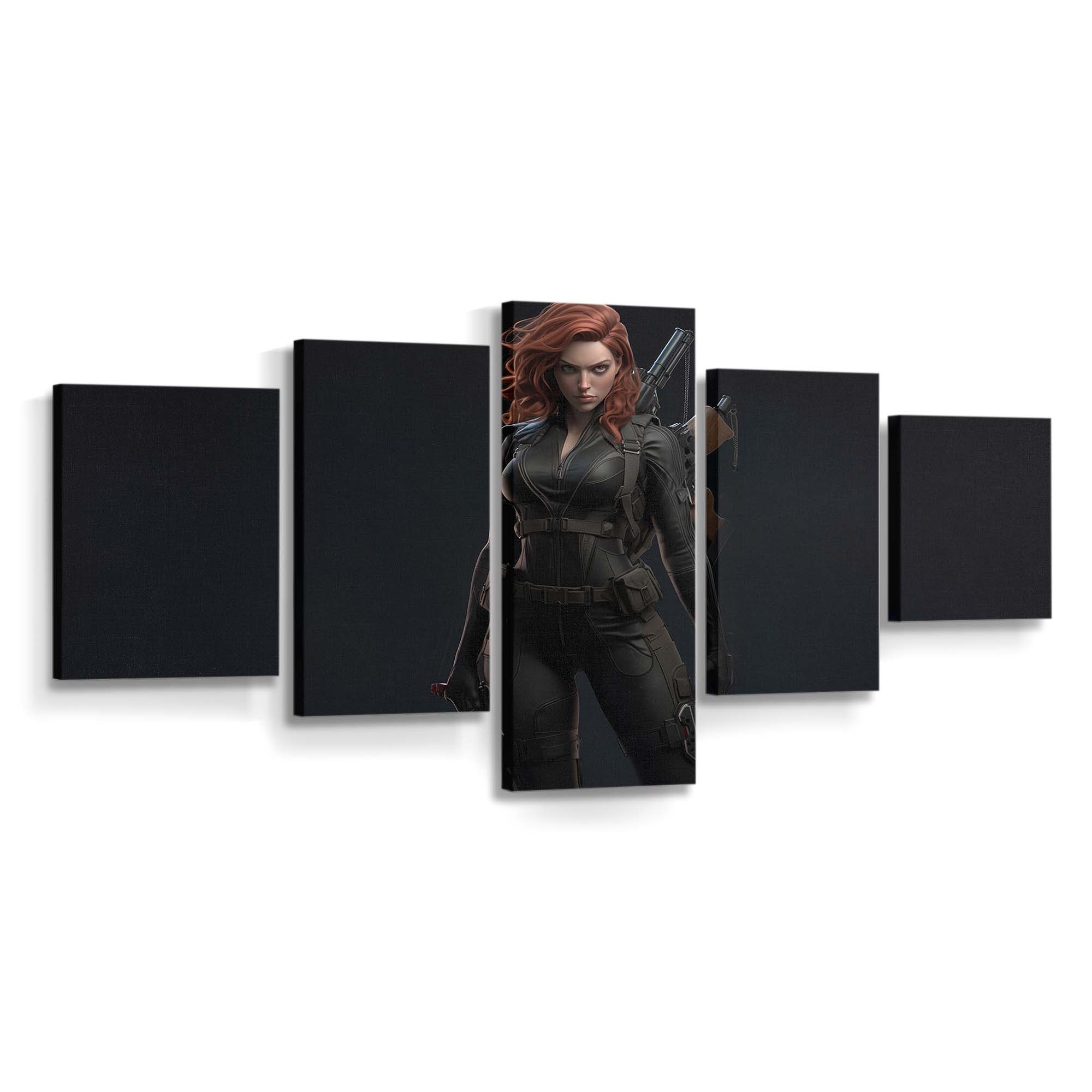 Black Widow Cgi Leinwandbild Marvel Wandbild 