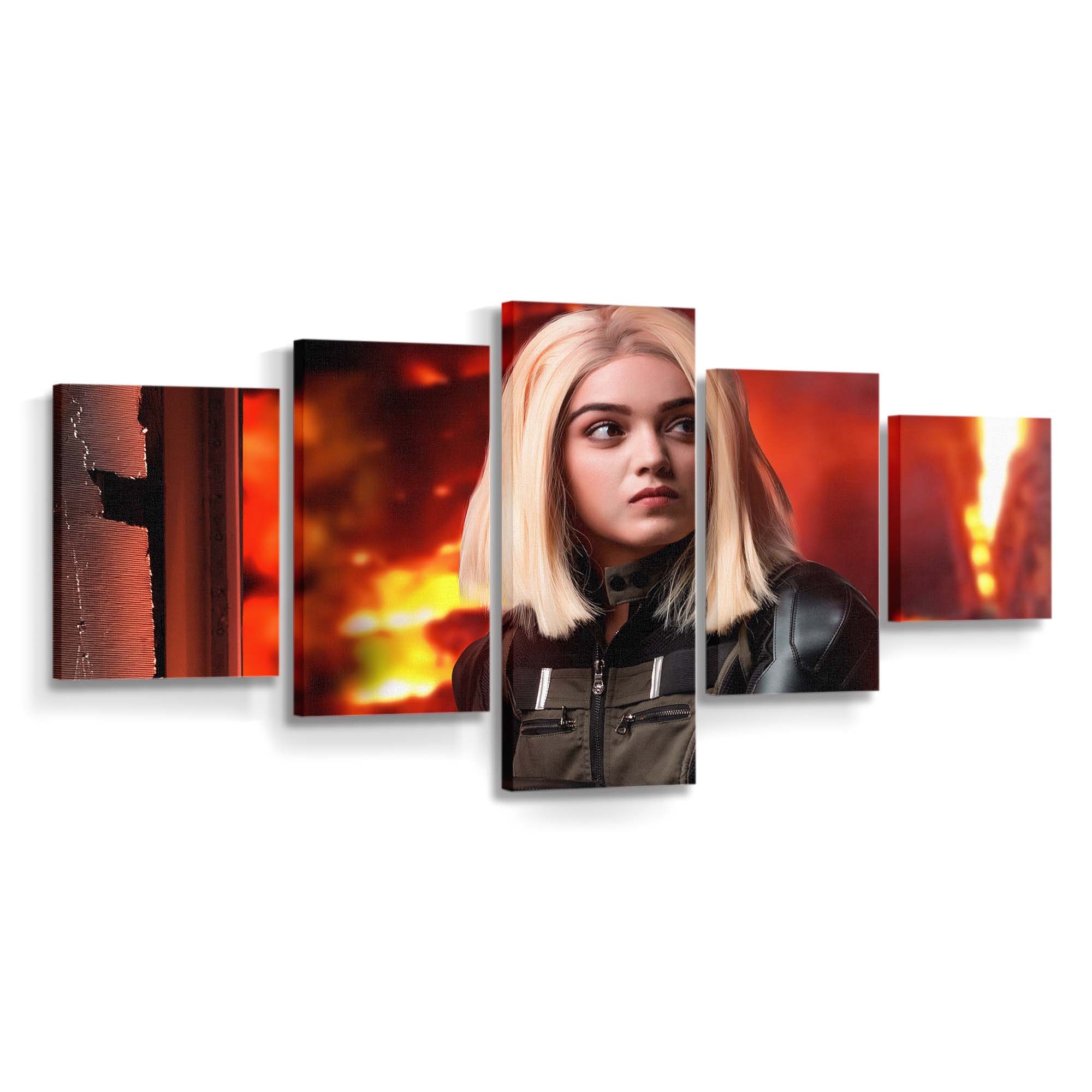 Black Widow Cosplay New Leinwandbild Marvel Wandbild 2
