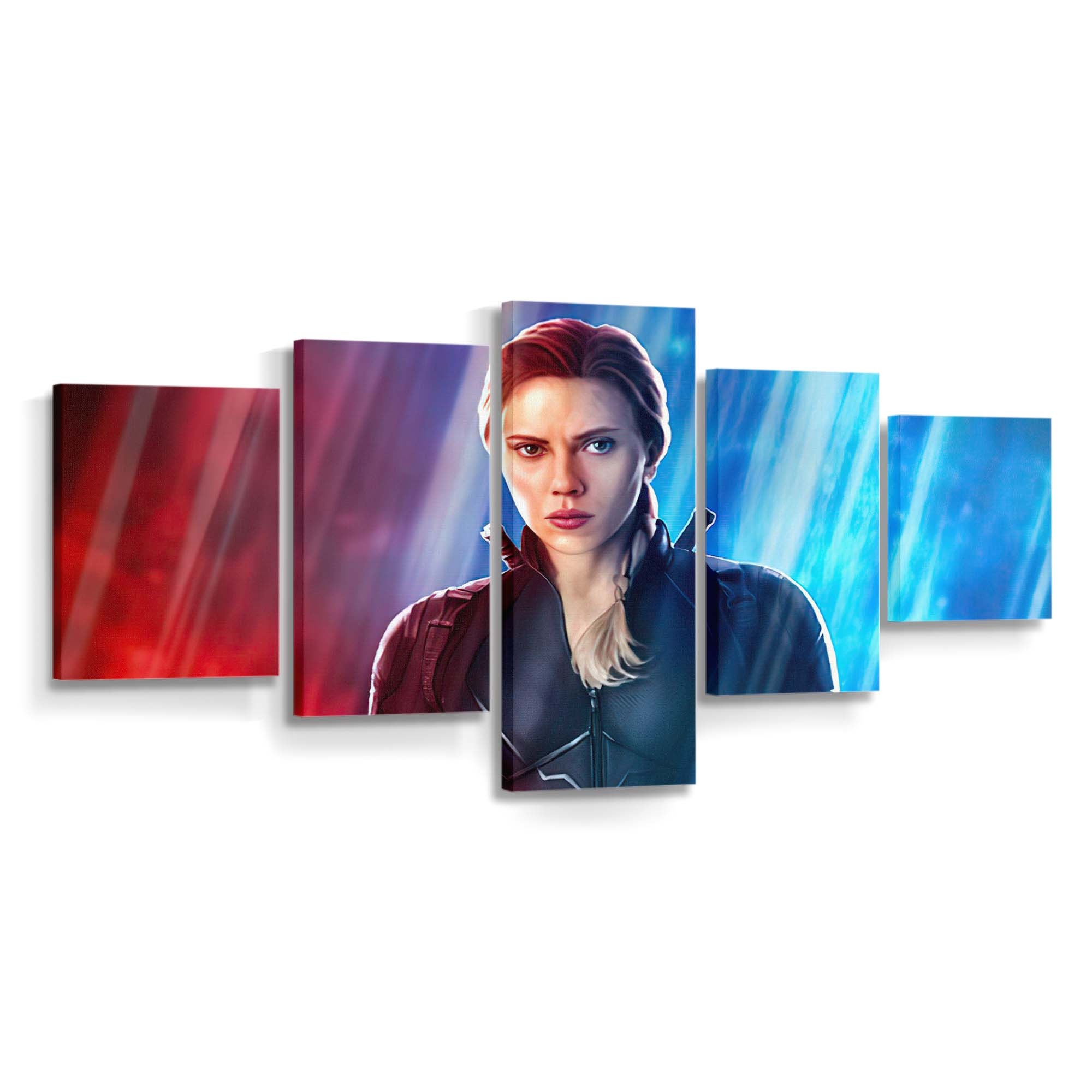 Black Widow Fanart Leinwandbild Marvel Wandbild 