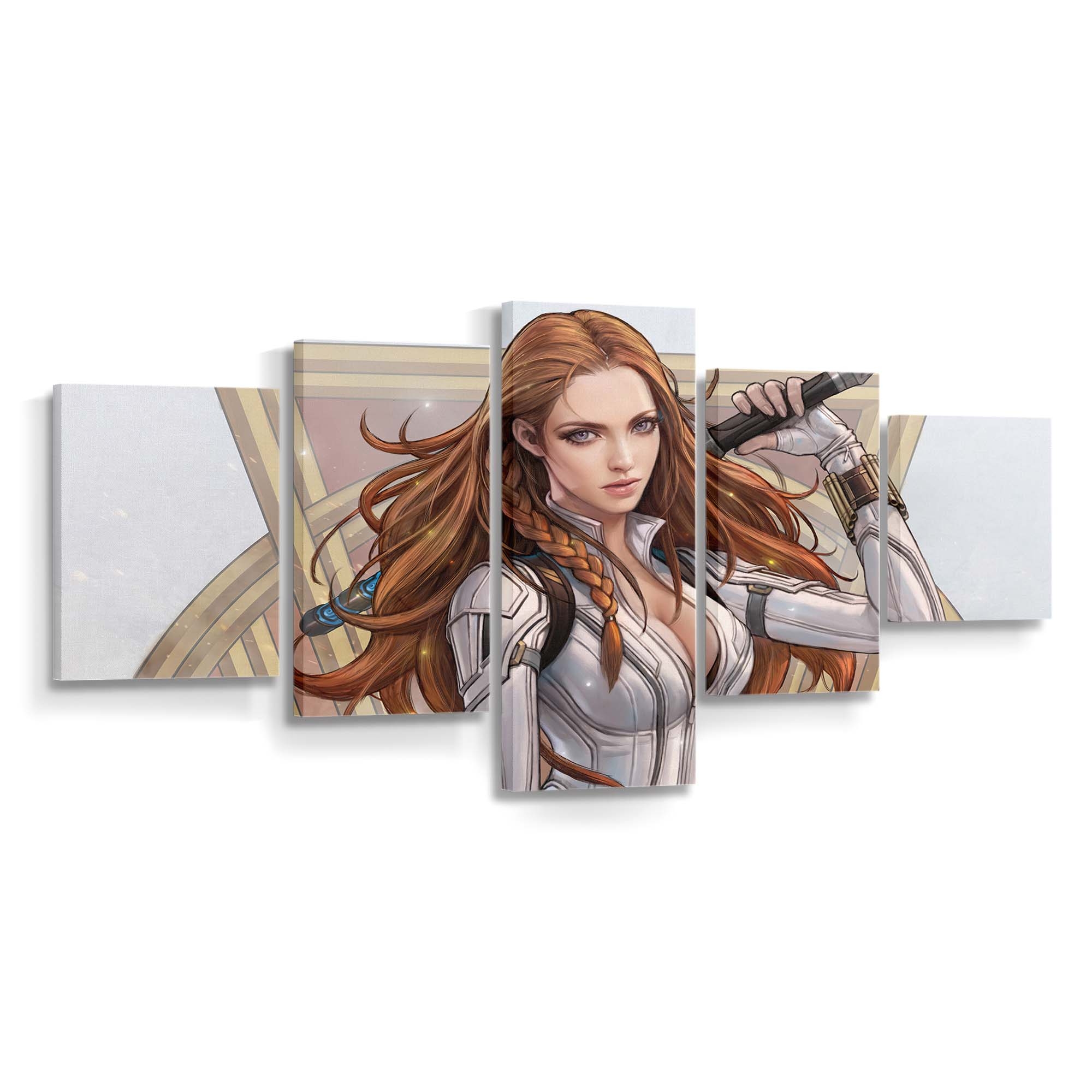 Black Widow Fantasy Art Leinwandbild Marvel Wandbild 