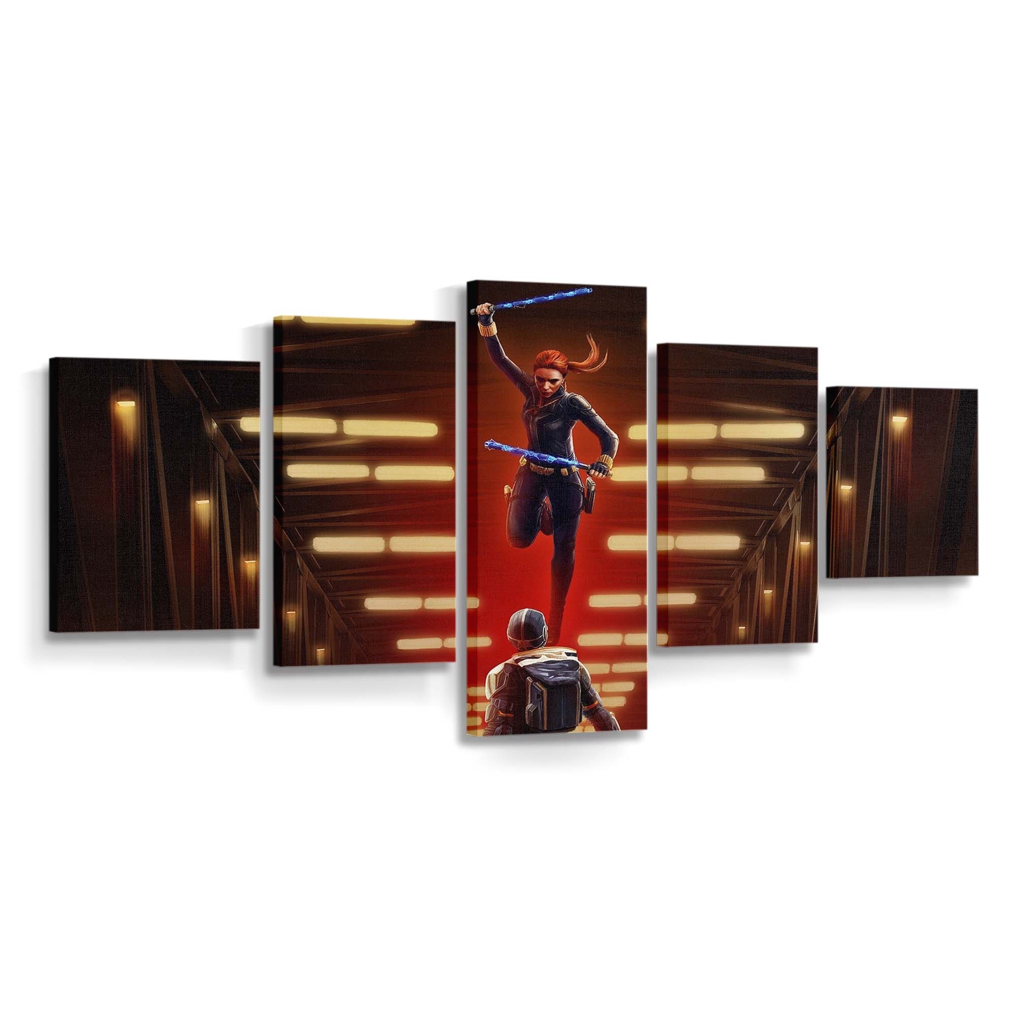 Black Widow International Textless Leinwandbild Marvel Wandbild 