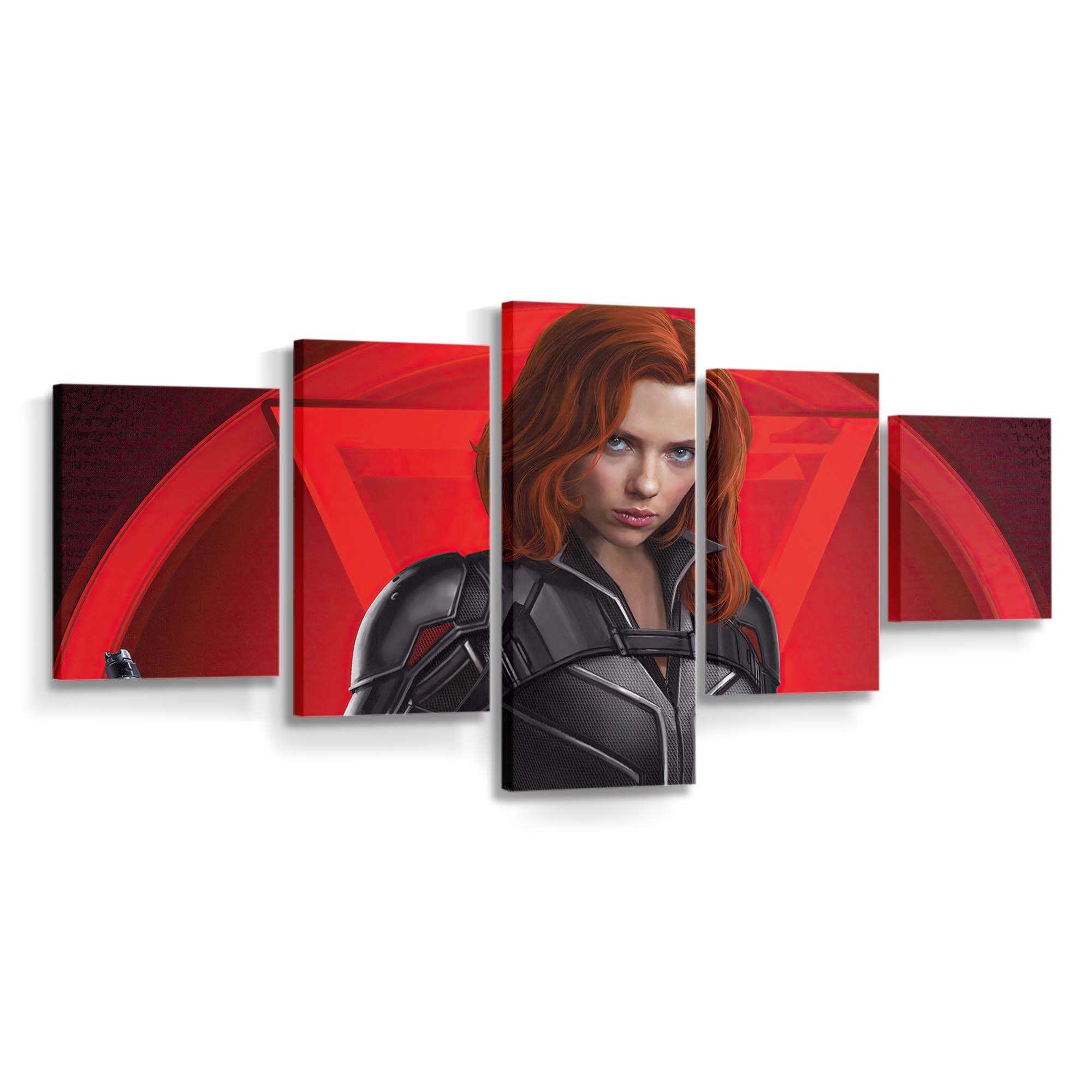 Black Widow Marvel Cover Leinwandbild Marvel Wandbild 
