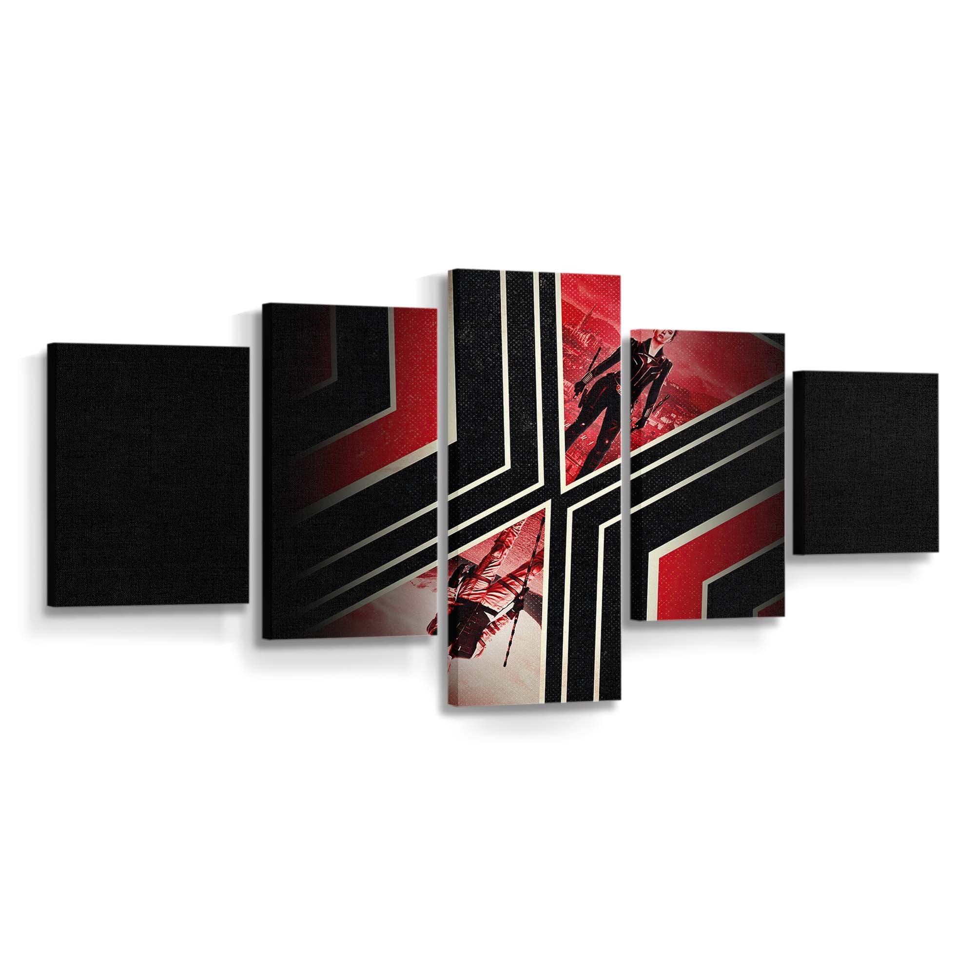 Black Widow Movie Dark Leinwandbild Marvel Wandbild 