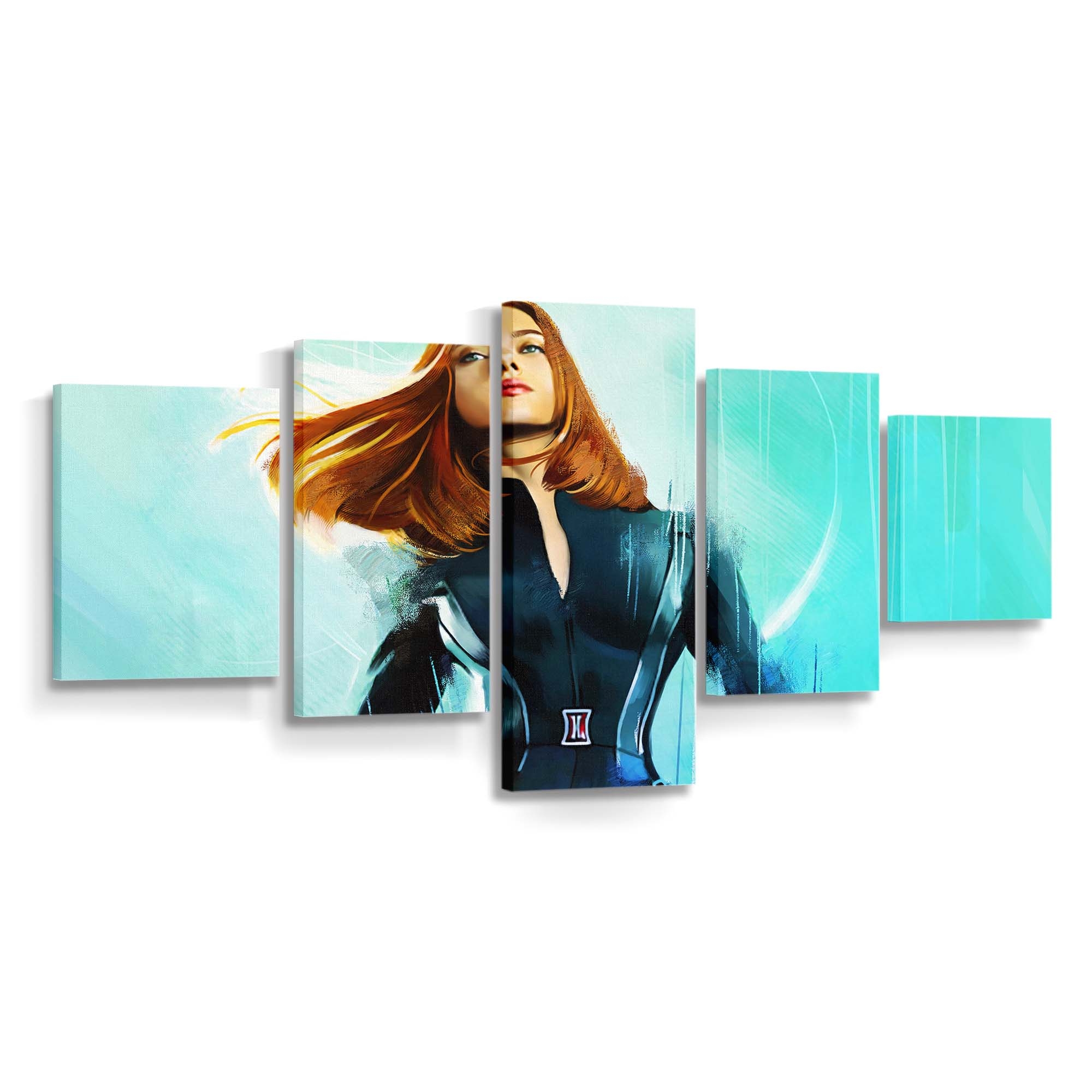 Black Widow Natasha Romanoff Leinwandbild Marvel Wandbild 