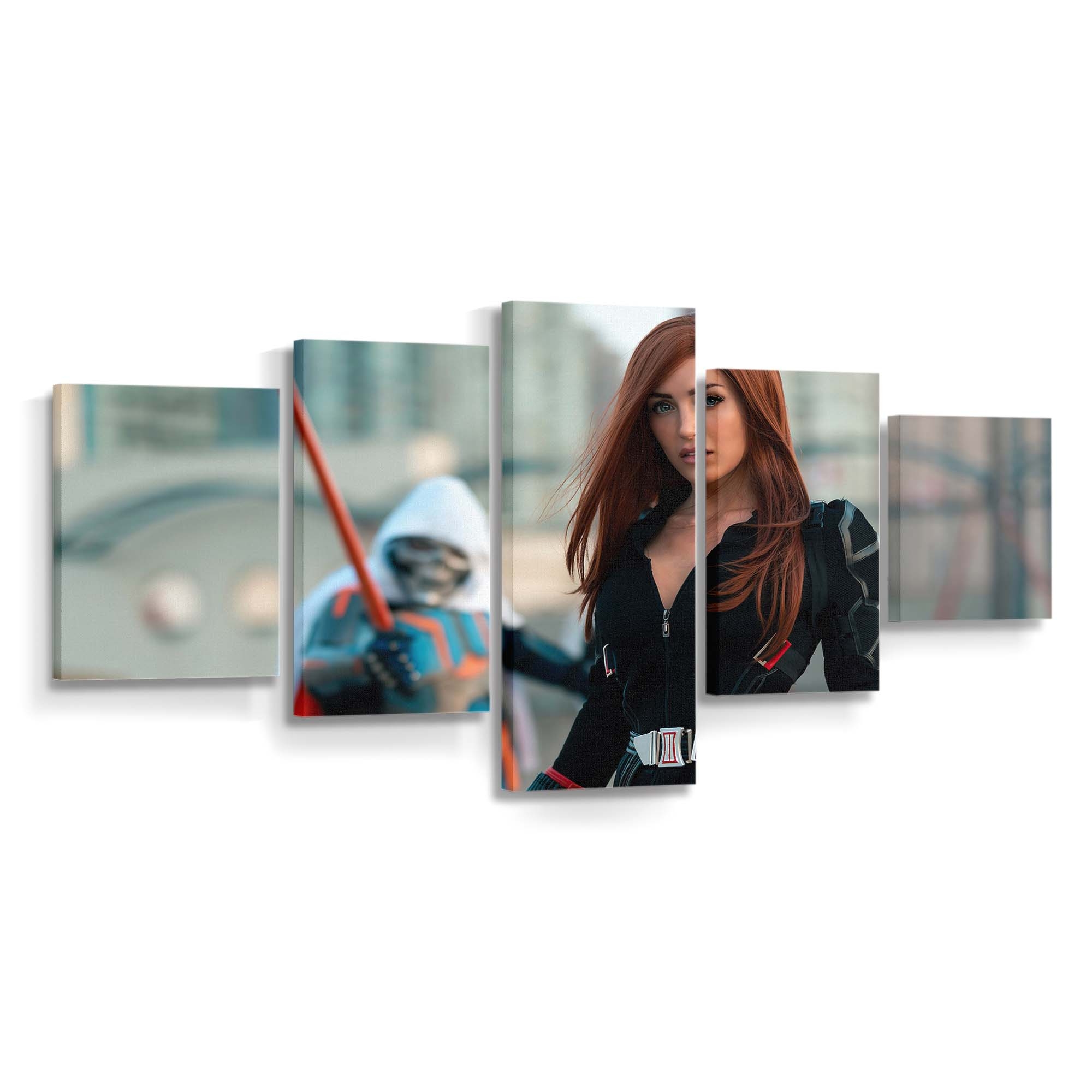 Black Widow New Cosplay Leinwandbild Marvel Wandbild 