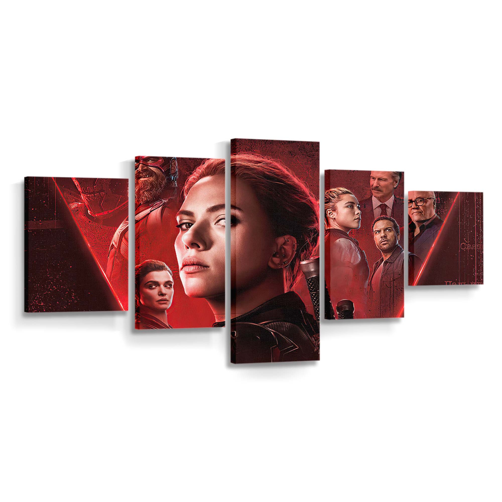 Black Widow Scarlet Witch Leinwandbild Marvel Wandbild 