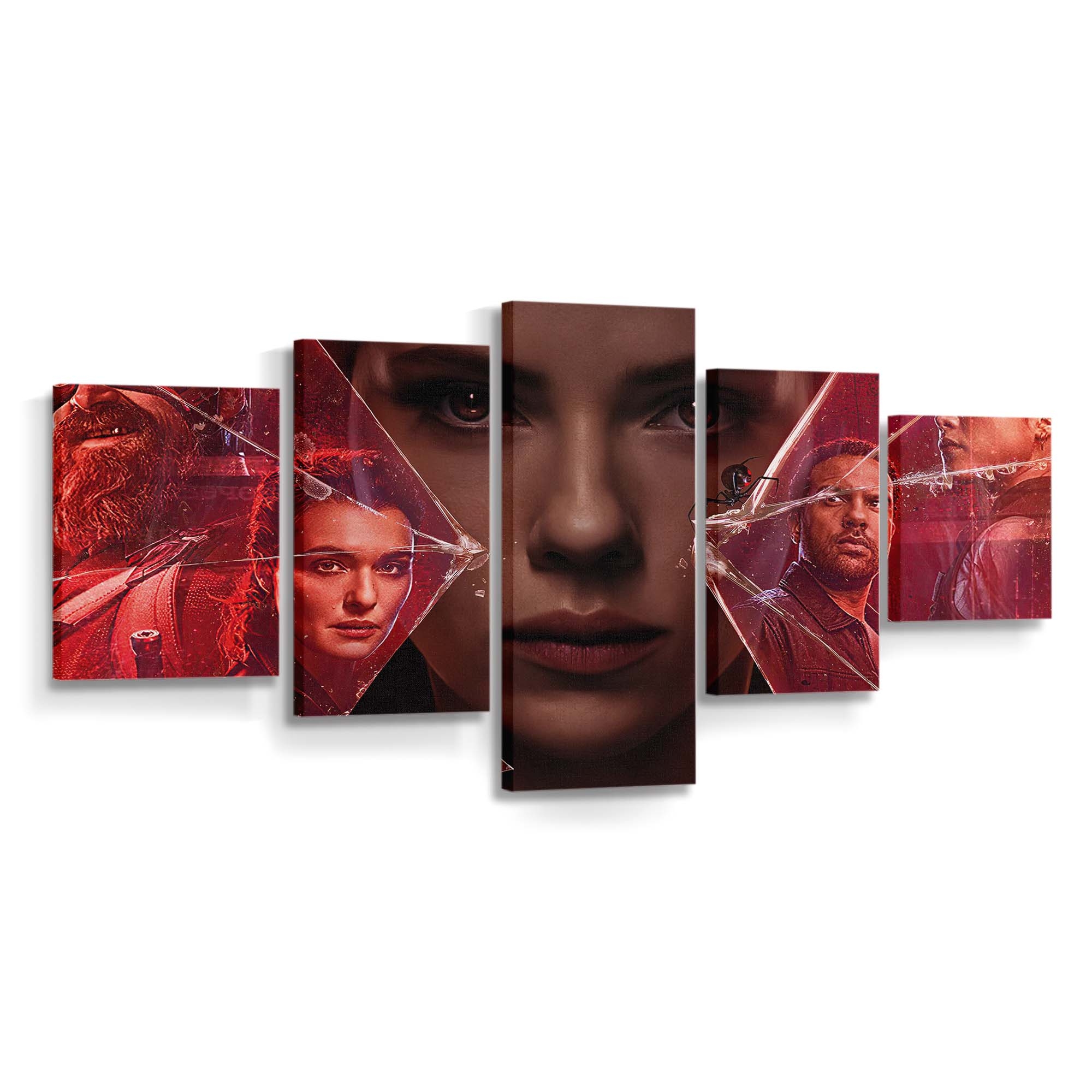 Black Widow Scarlett Leinwandbild Marvel Wandbild 