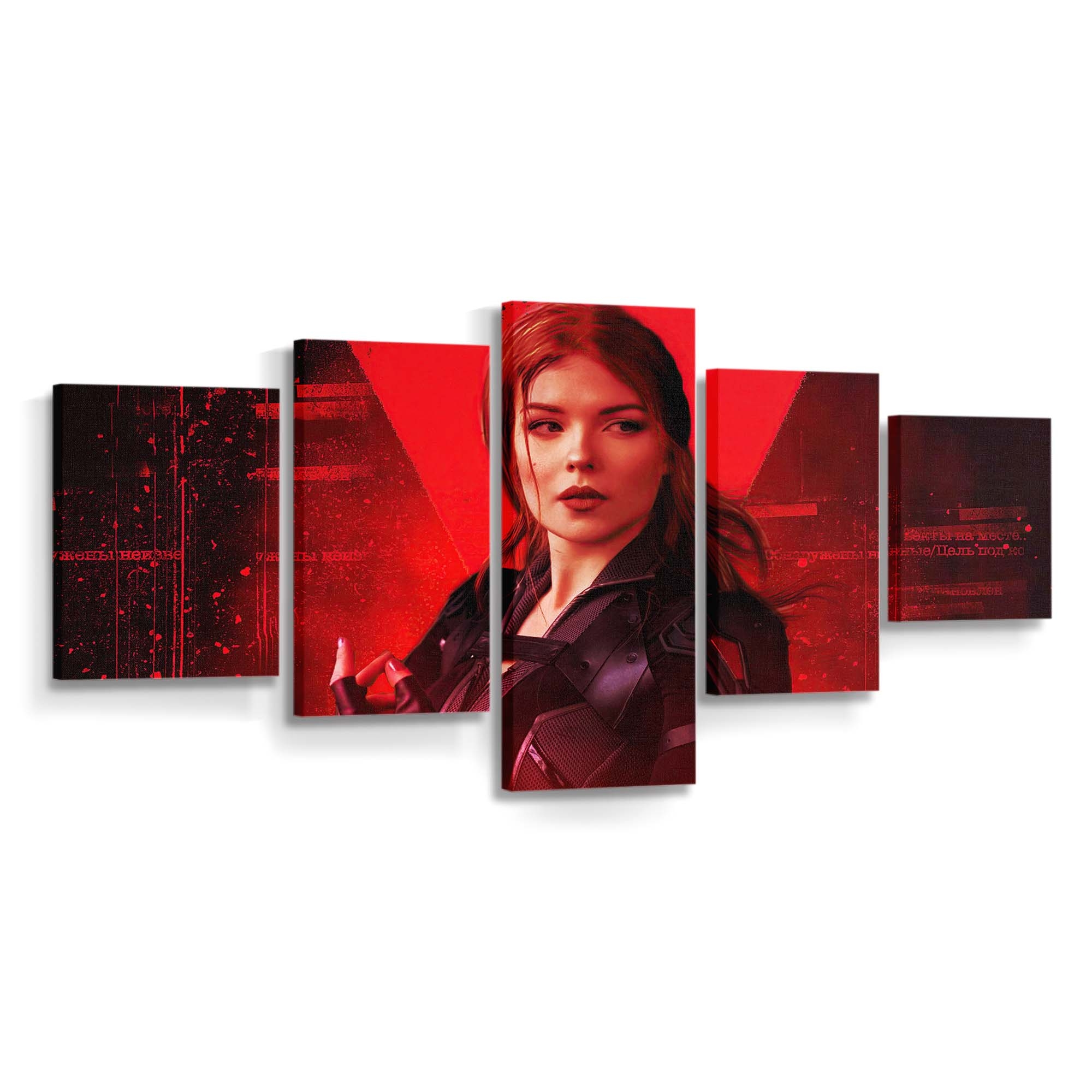 Black Widow Spy Leinwandbild Marvel Wandbild 