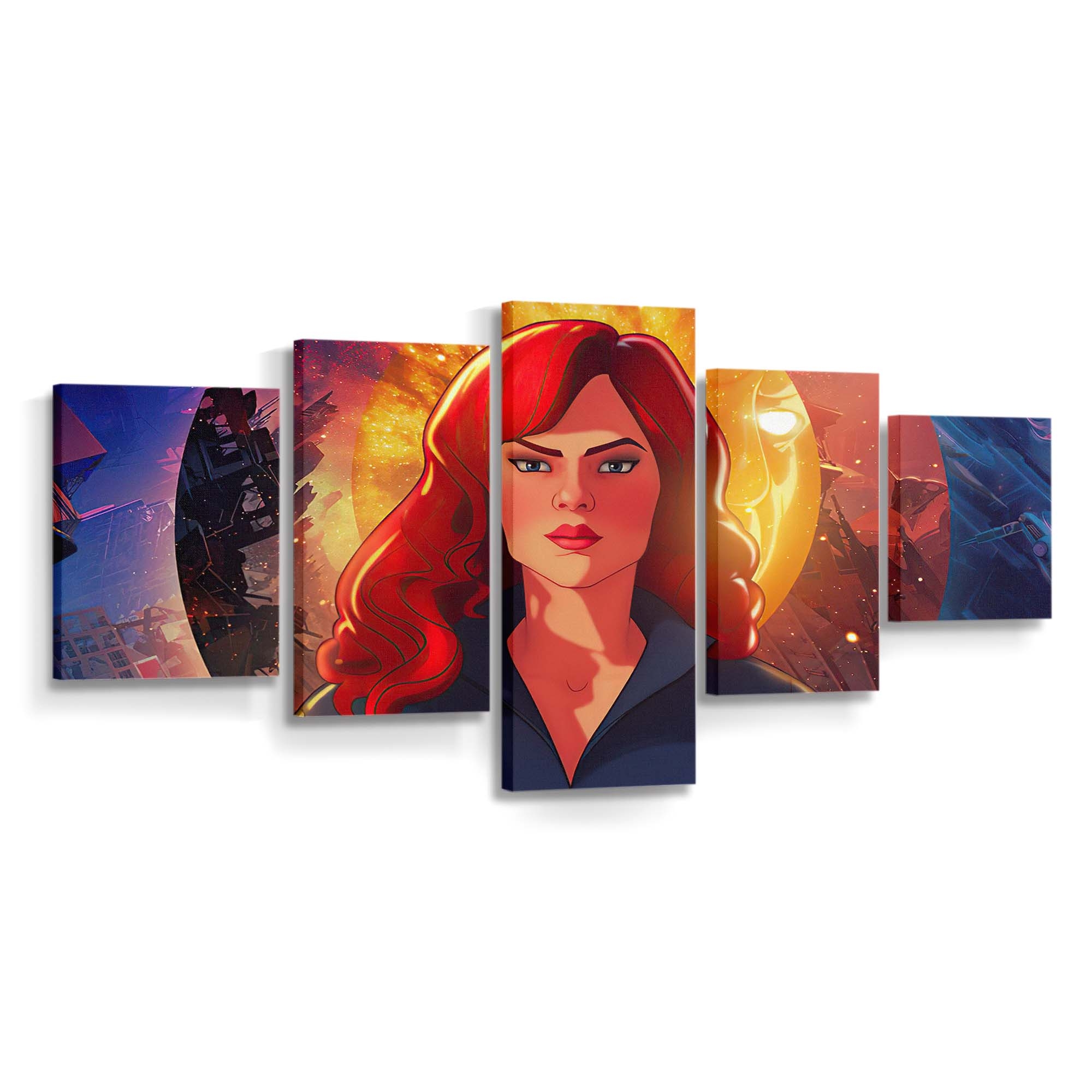 Black Widow What If Leinwandbild Marvel Wandbild 