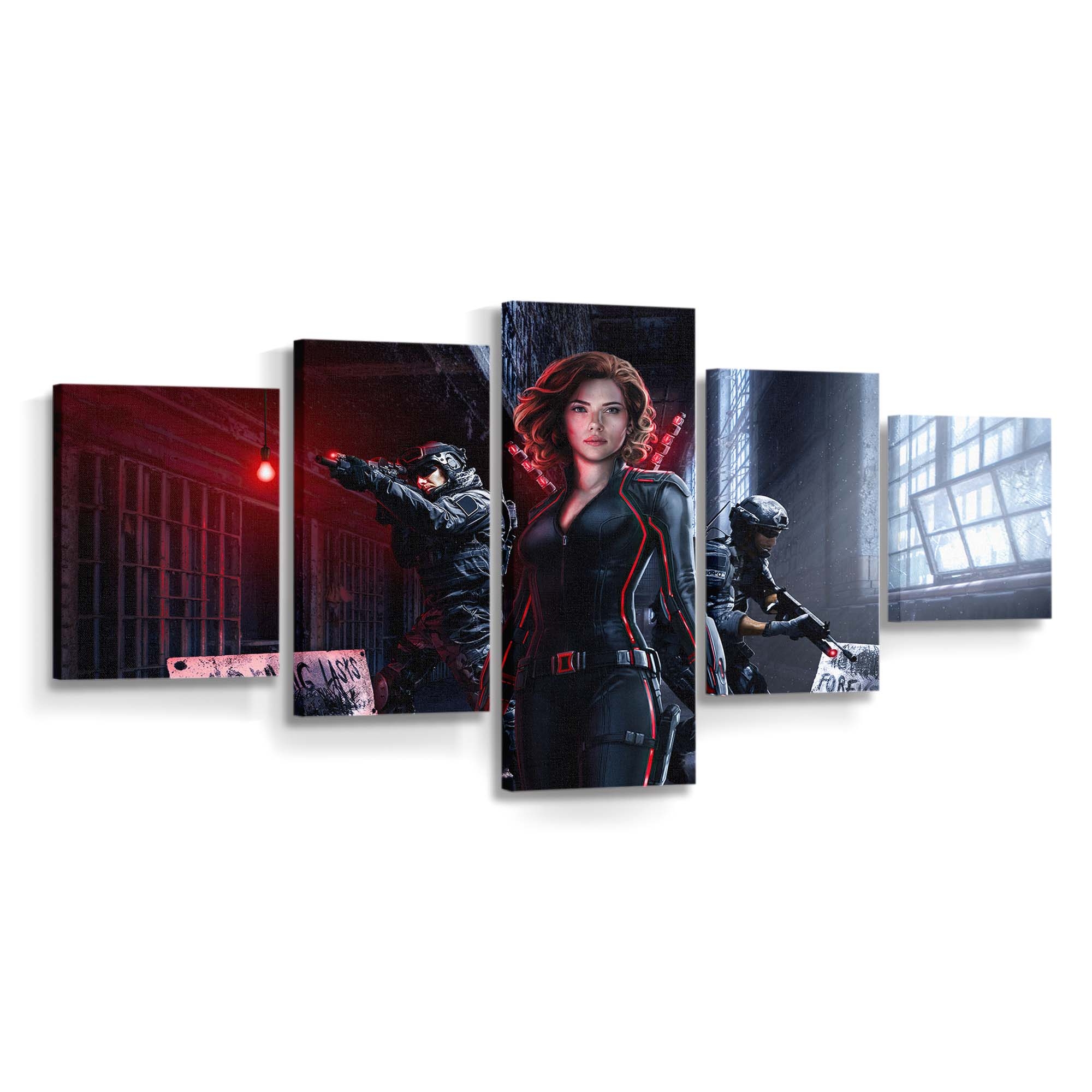 Nothing Lasts Forever Black Widow Leinwandbild Marvel Wandbild 