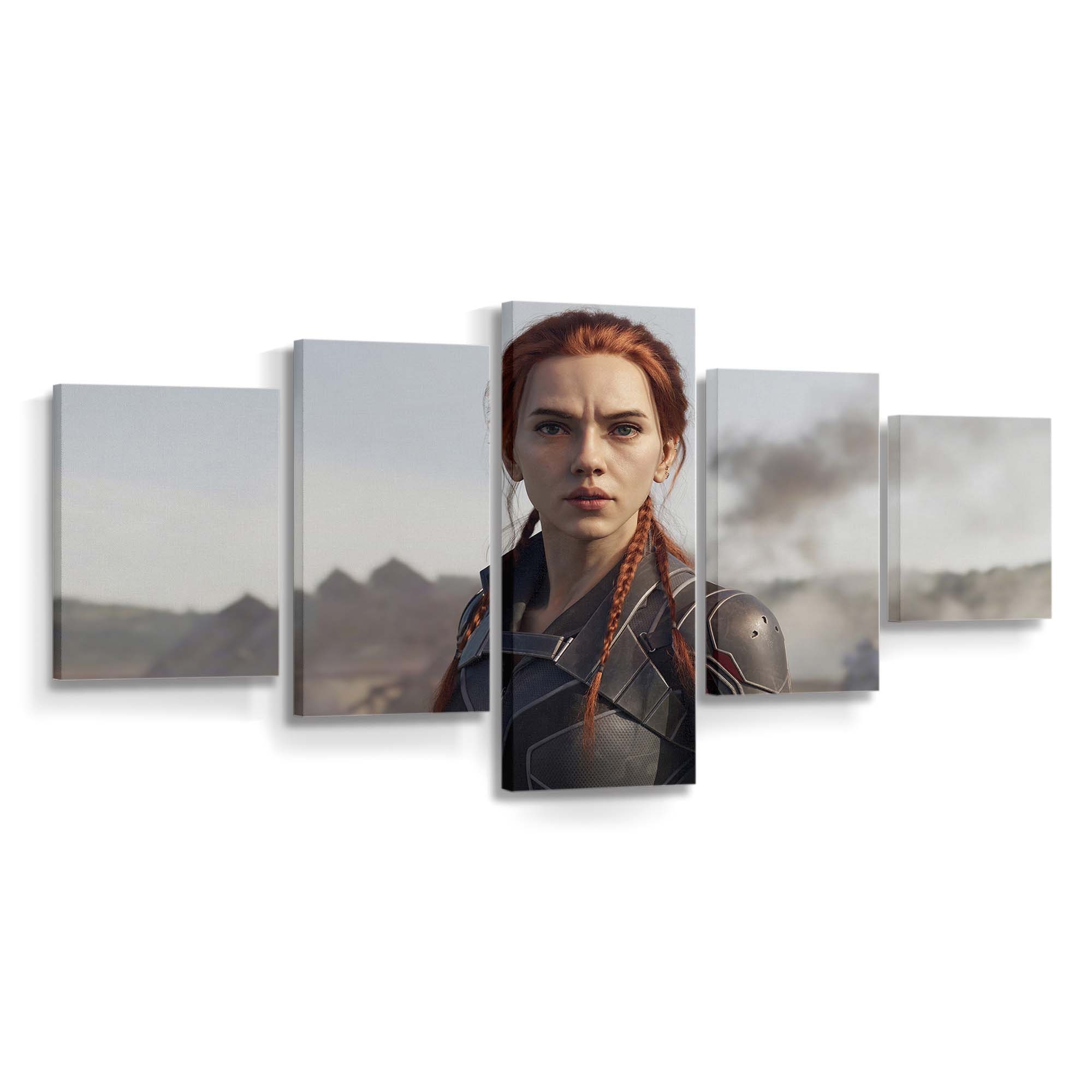 Scarlett Johanson Black Widow Leinwandbild Marvel Wandbild 