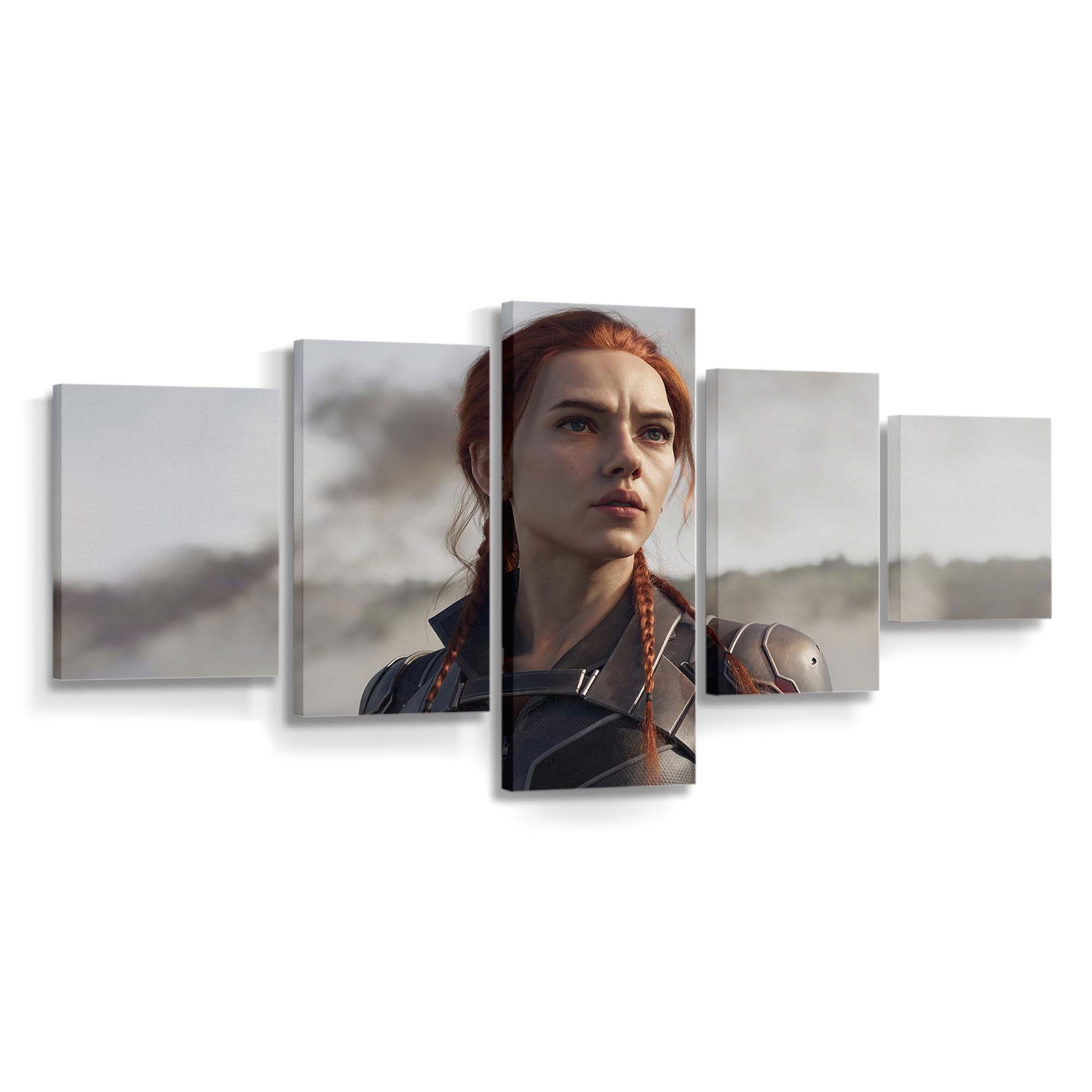 Scarlett Johanson Black Widow Cgi Leinwandbild Marvel Wandbild 