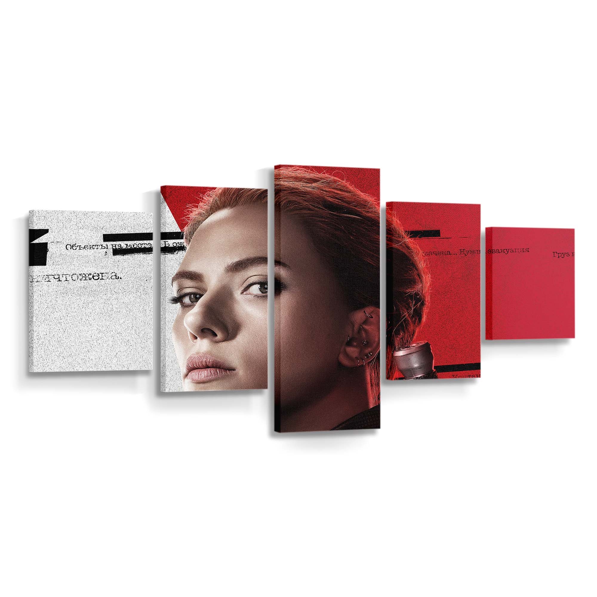 Scarlett Johansson In Black Widow Movie Leinwandbild Marvel Wandbild 