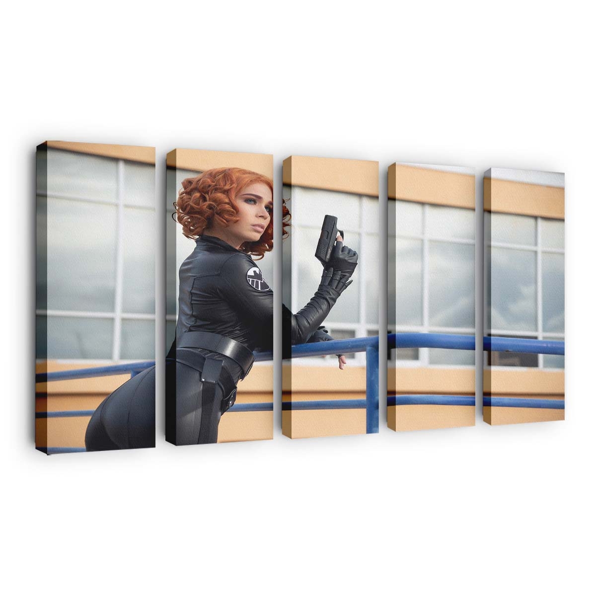 Black Widow Cosplay Leinwandbild Marvel Wandbild 3