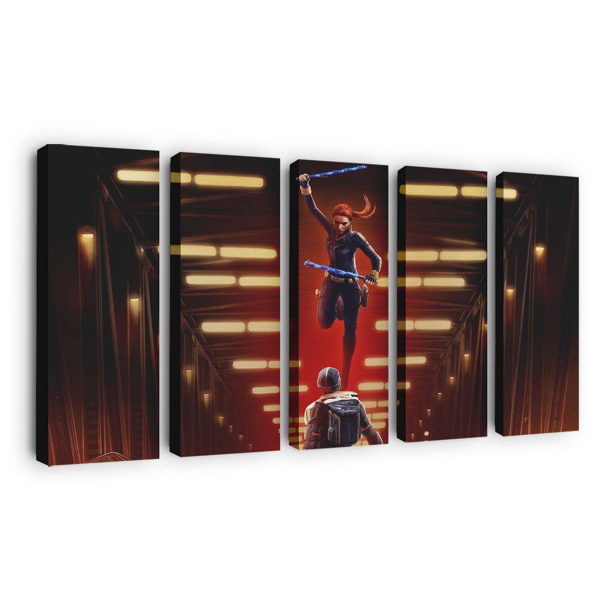 Black Widow International Textless Leinwandbild Marvel Wandbild