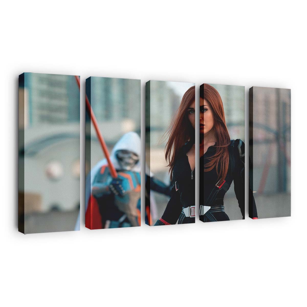 Black Widow New Cosplay Leinwandbild Marvel Wandbild