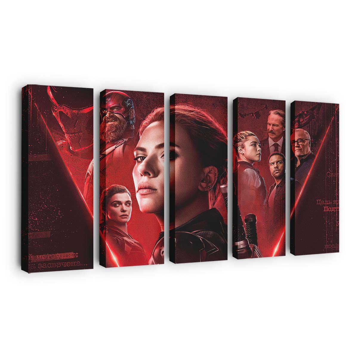 Black Widow Scarlet Witch Leinwandbild Marvel Wandbild