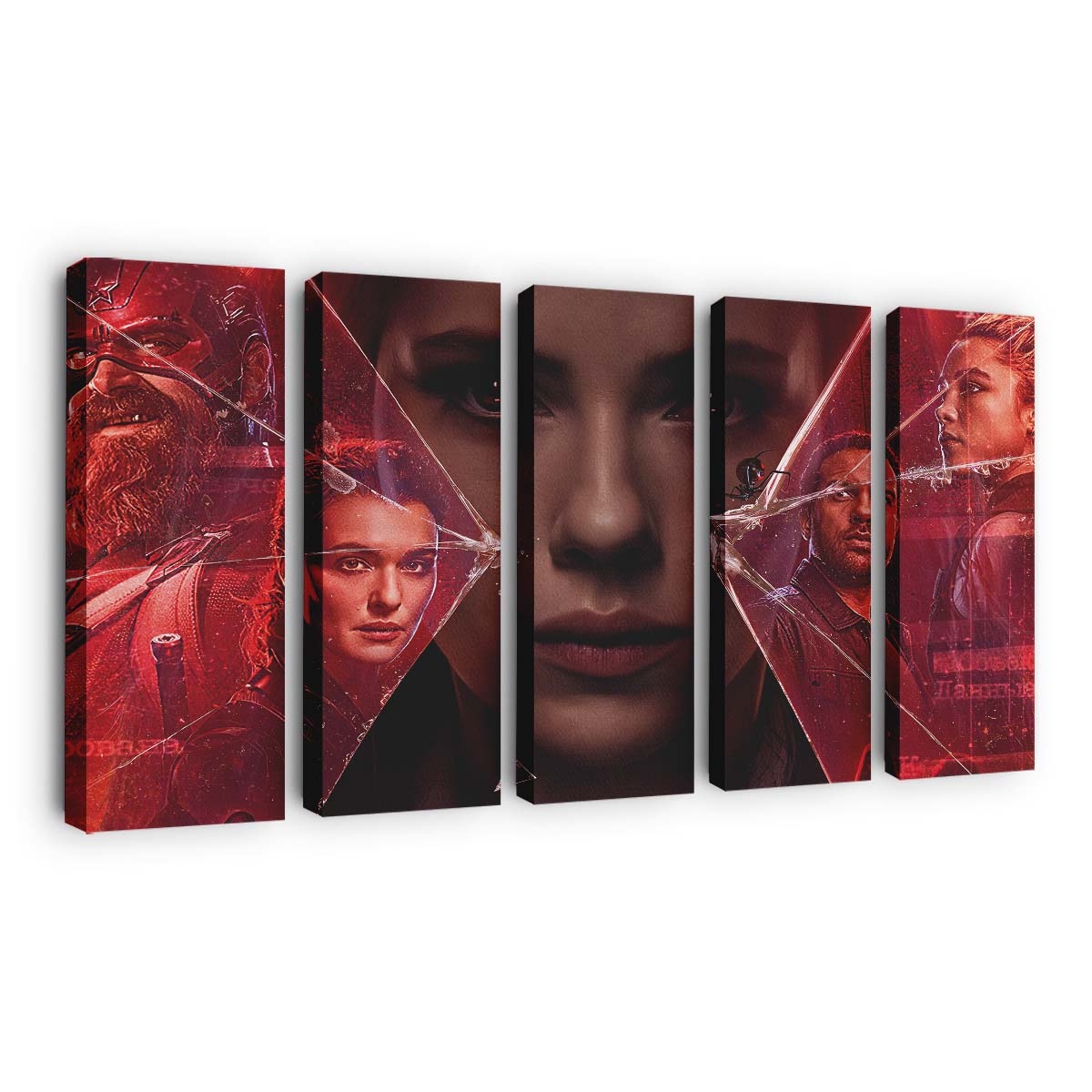 Black Widow Scarlett Leinwandbild Marvel Wandbild