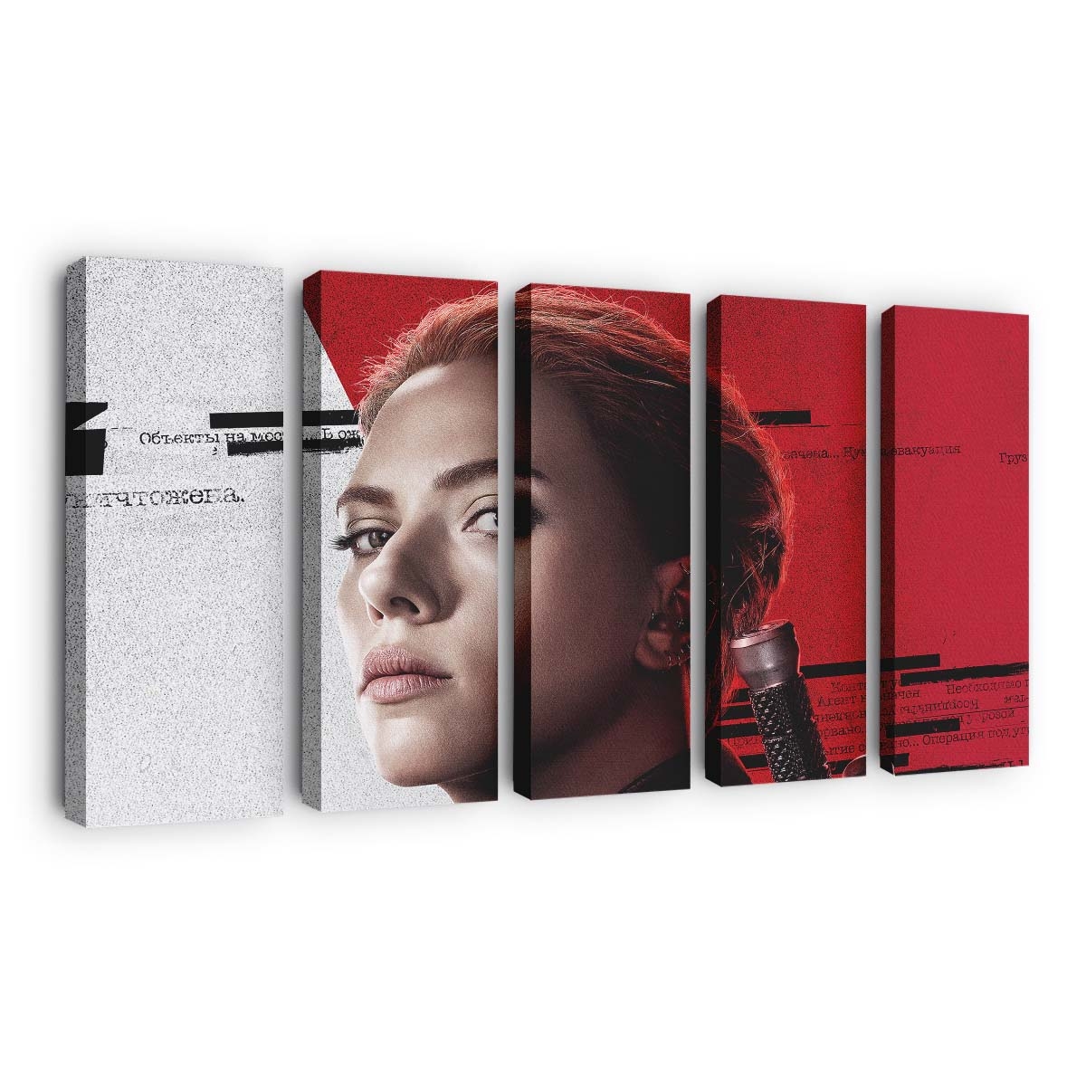 Scarlett Johansson In Black Widow Movie Leinwandbild Marvel Wandbild