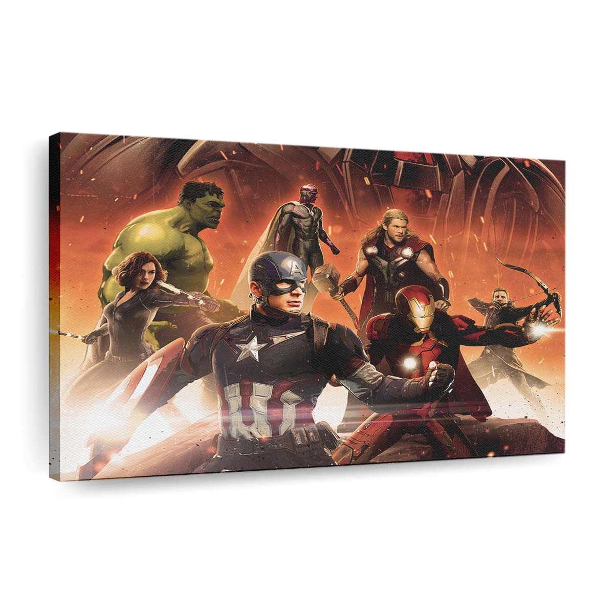 Avengers Zeitalter von Ultron Leinwandbild - Marvel Wanddeko