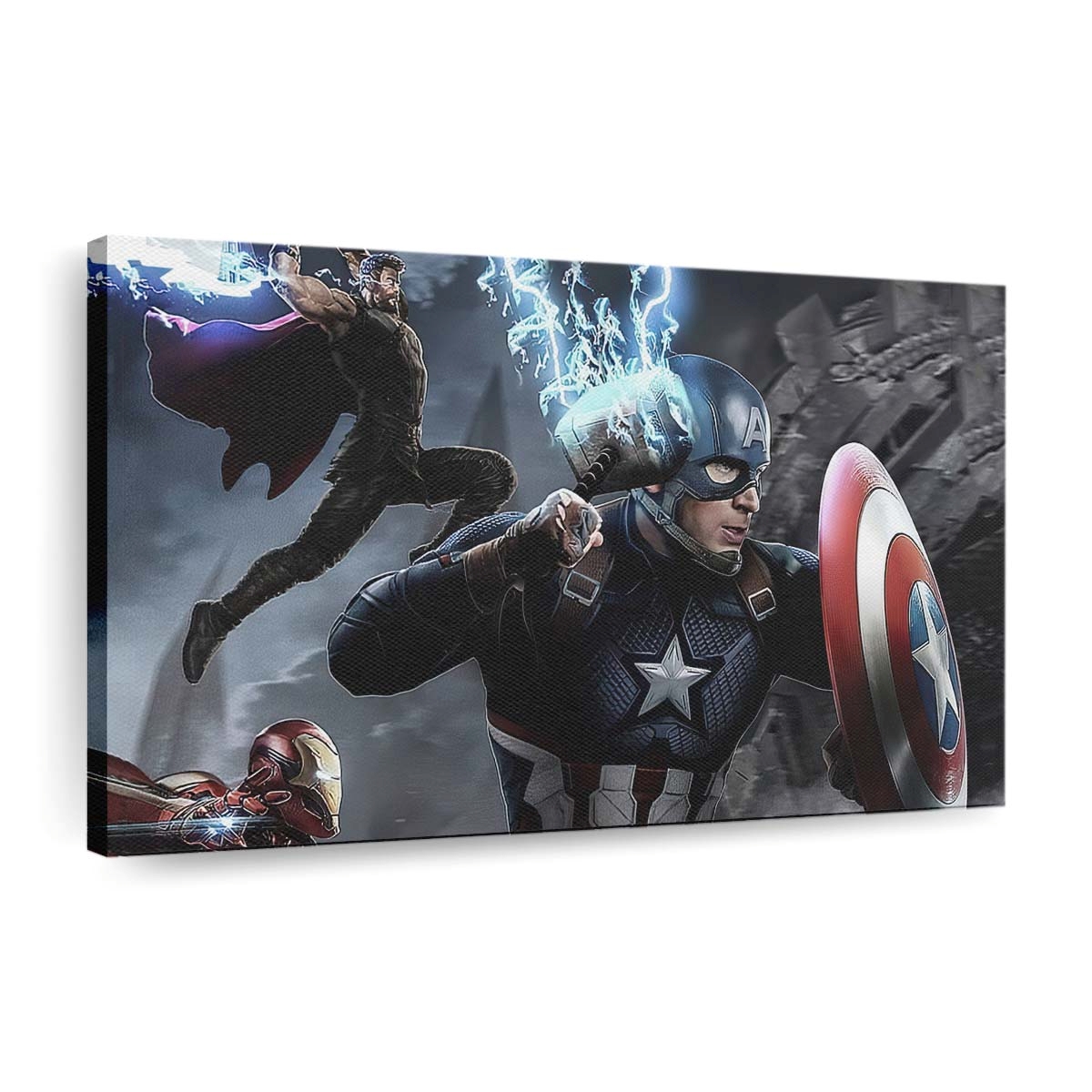 Avengers Endgame 2020 Kunstwerk Leinwandbild - Marvel Wanddeko