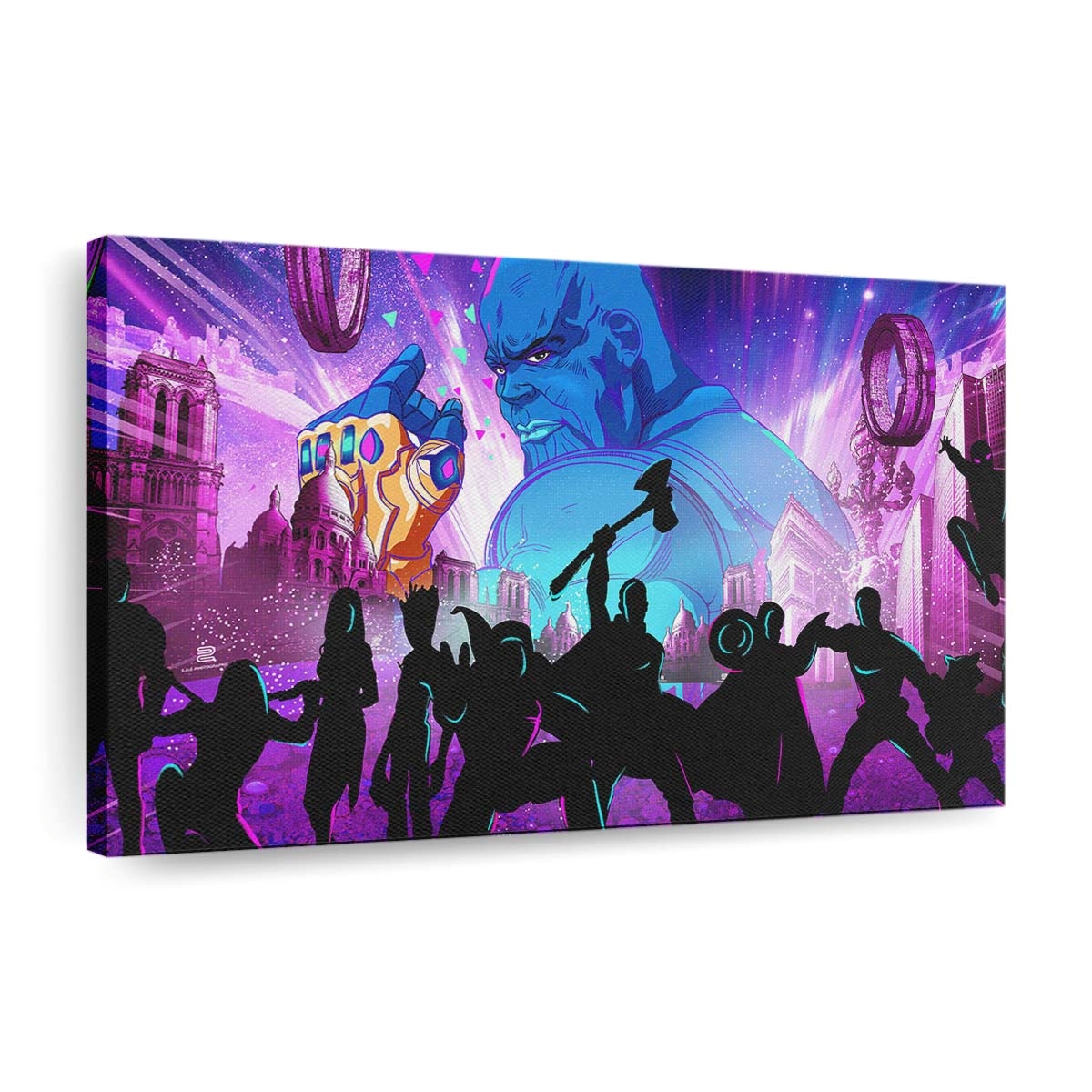 Avengers Endgame Kunstwerk Leinwandbild - Marvel Wanddeko