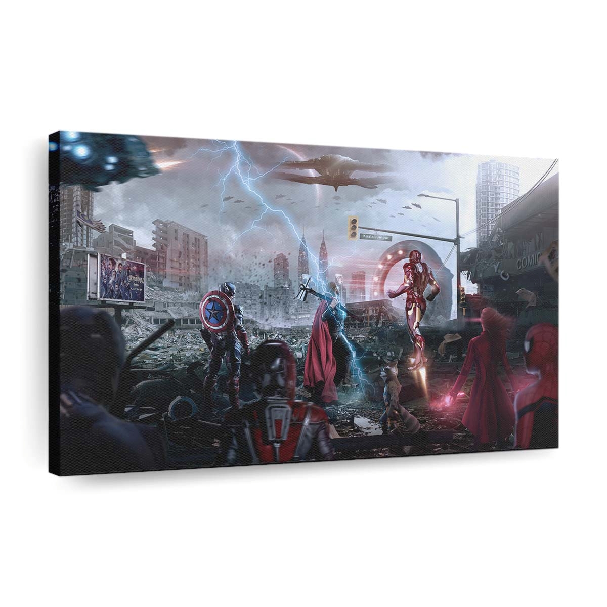 Avengers Endgame Versammlung 2019 Leinwandbild - Marvel Wanddeko