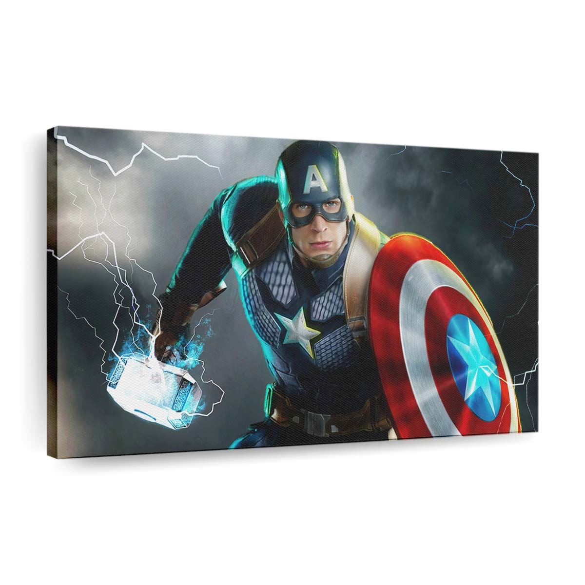 Avengers Endgame Captain Amerika Leinwandbild - Marvel Wanddeko