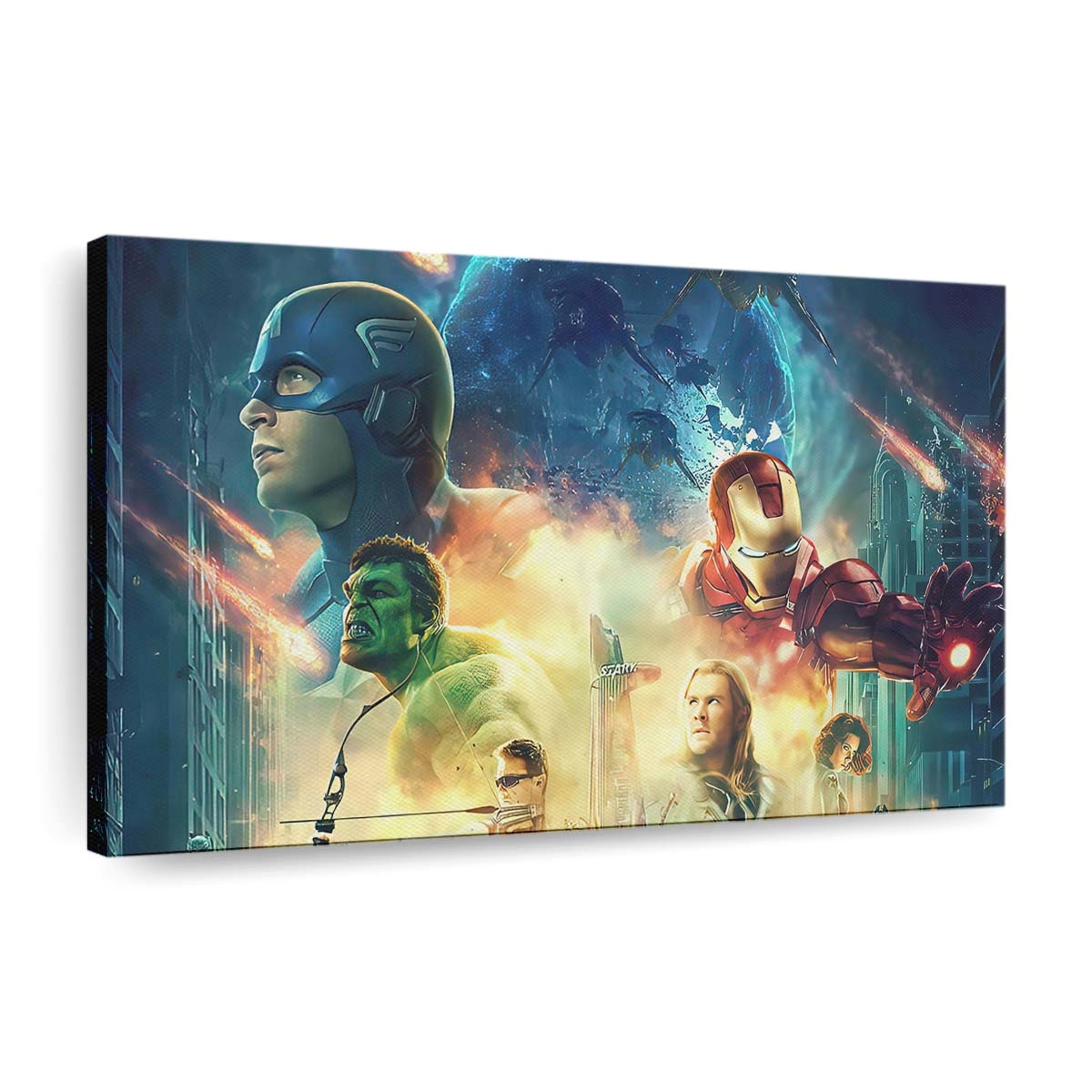 Avengers Fan Made Leinwandbild - Marvel Wanddeko