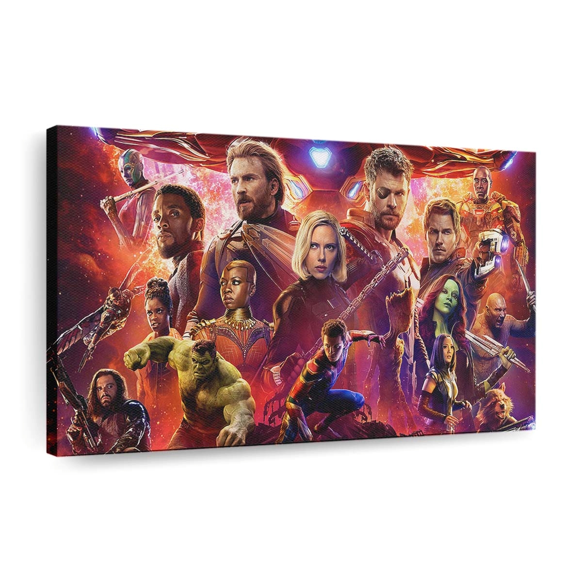 Avengers Infinity War 2018 Leinwandbild - Marvel Wanddeko