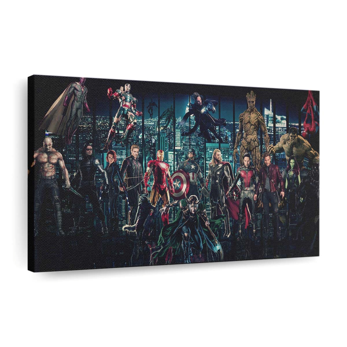 Avengers Unendlicher Krieg 2018 Superhelden Leinwandbild - Marvel Wanddeko