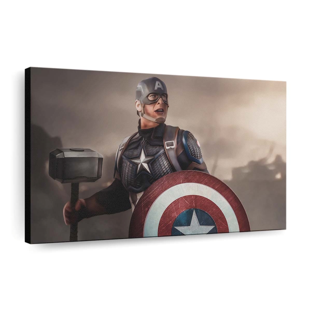 Captain Amerika 2020 Neu Leinwandbild - Marvel Wanddeko