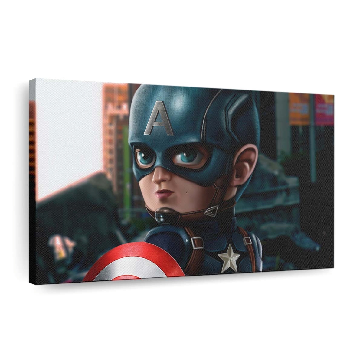 Captain Amerika Neu 2 Leinwandbild - Marvel Wanddeko