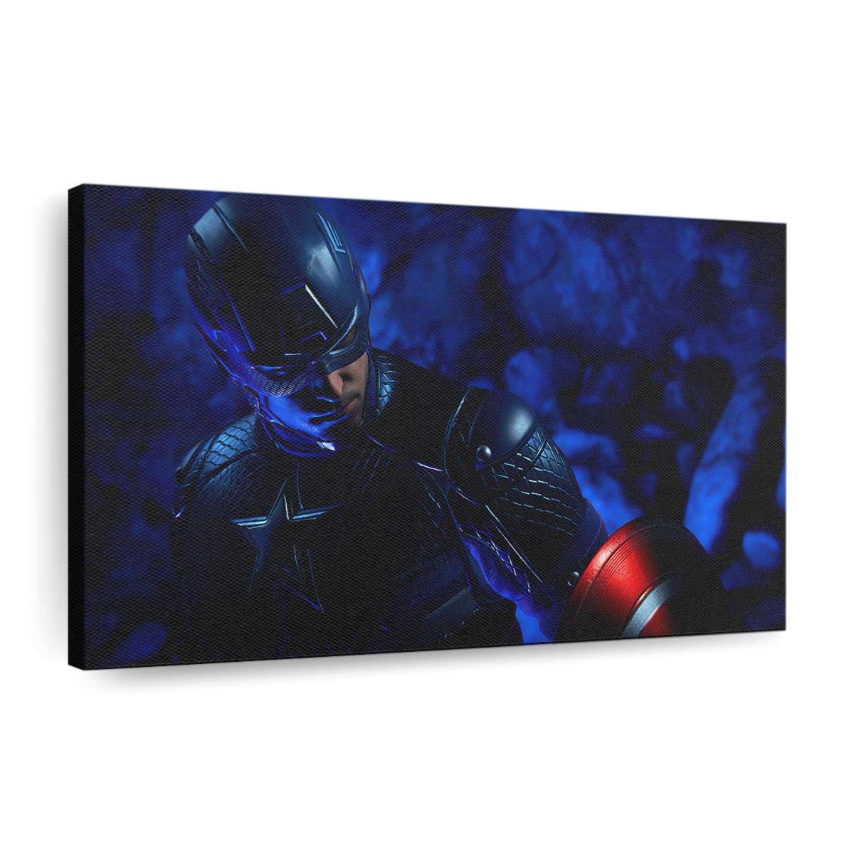 Captain Amerika in Marvels Avengers Leinwandbild - Marvel Wanddeko