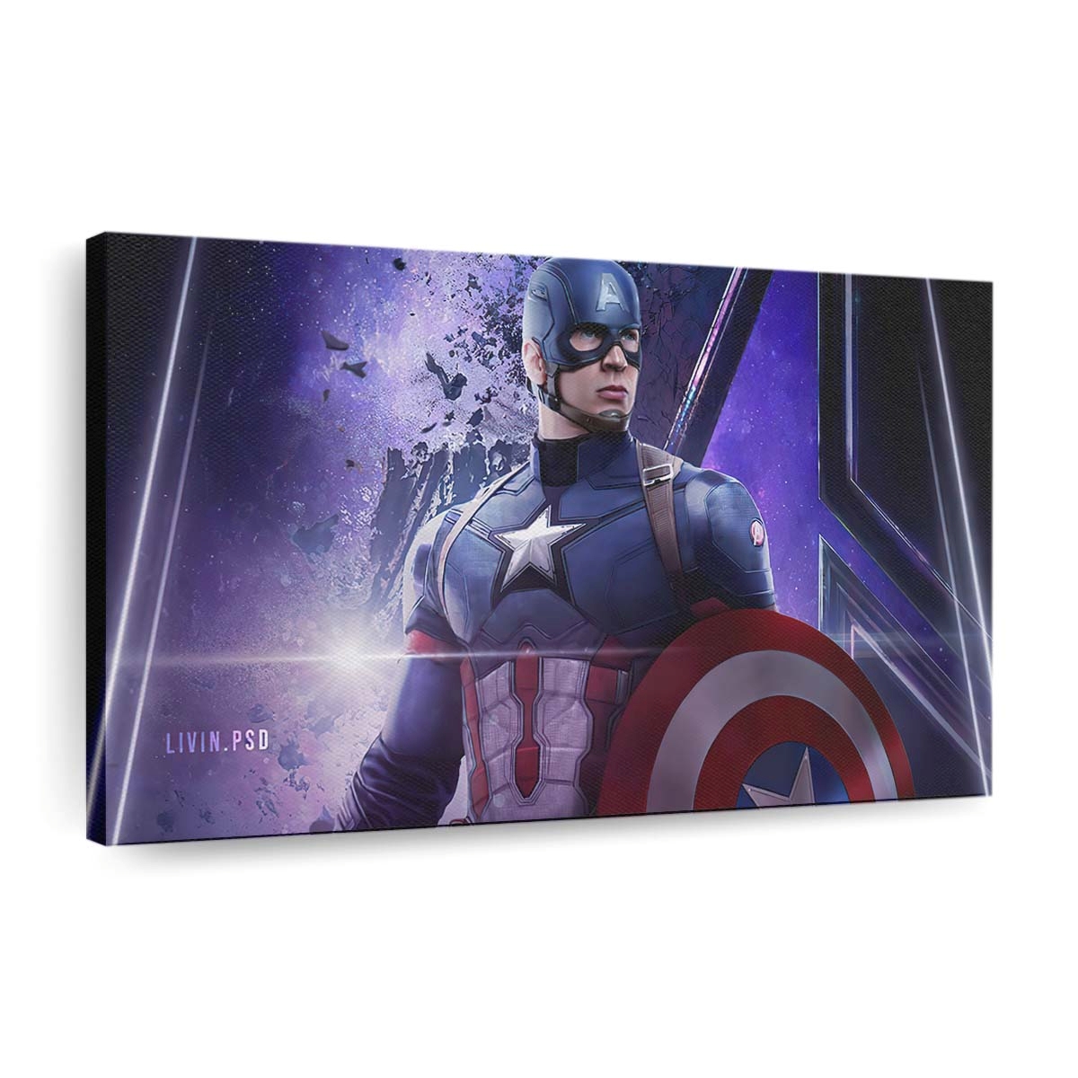 Hauptmann Amerika Infinity War Leinwandbild - Marvel Wanddeko